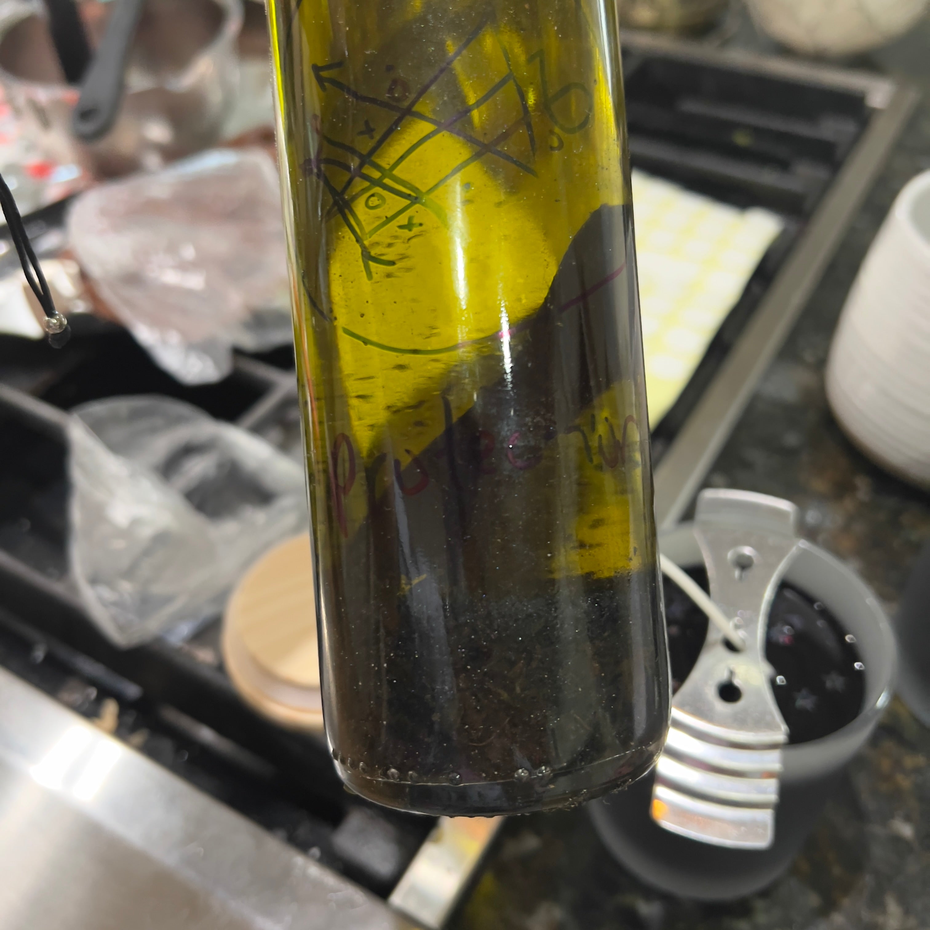 Vela de hechizo de protección fija - Proteger contra la negatividad