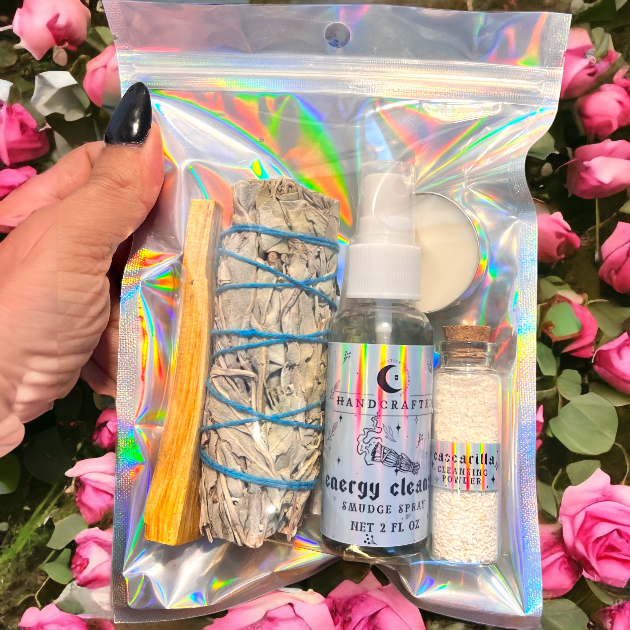 Vela de hechizo de protección fija - Proteger contra la negatividad