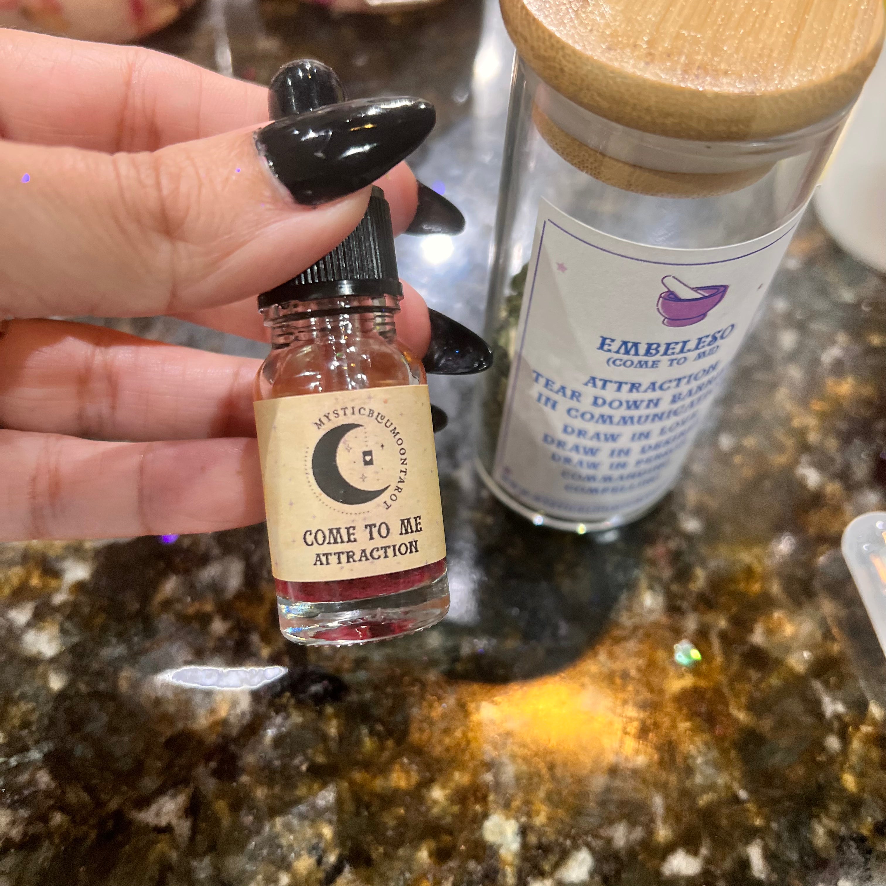 Come To Me Body Sugar Scrub - Attraction Spell Infuse Your Aura