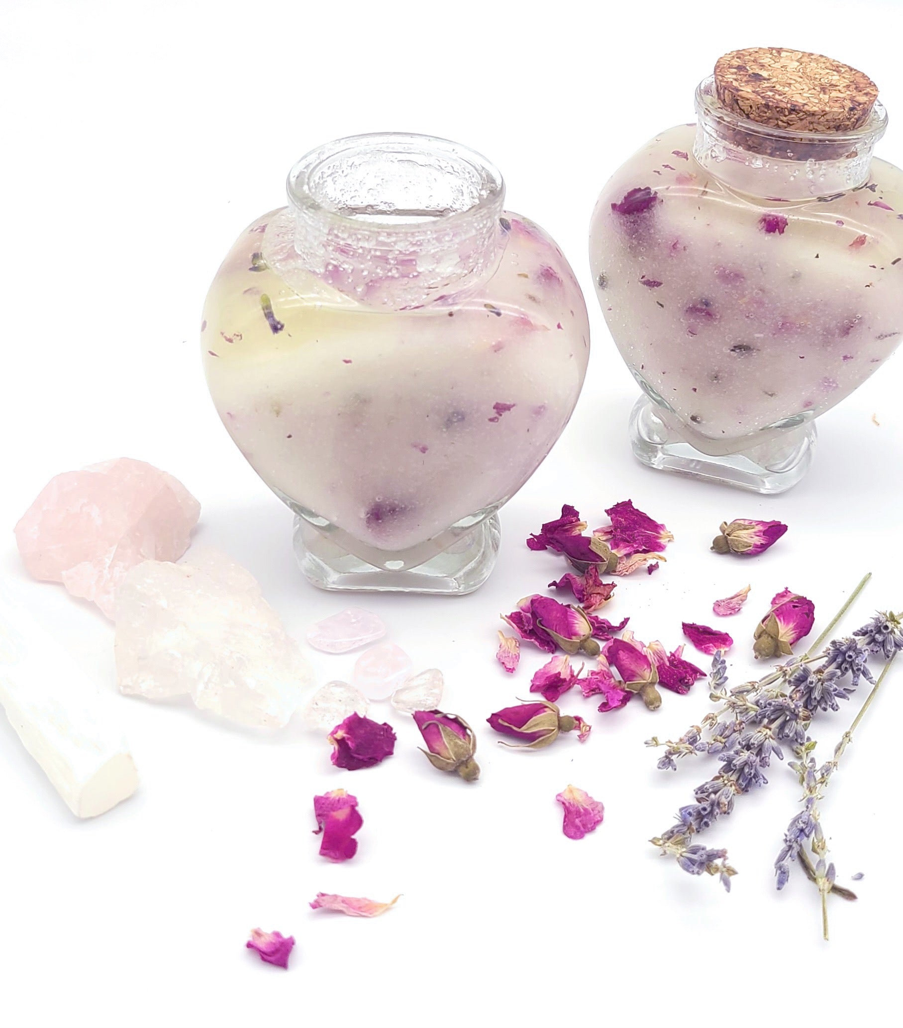 Self Love spell Body Sugar Scrub - Healing Raising Vibrational Love