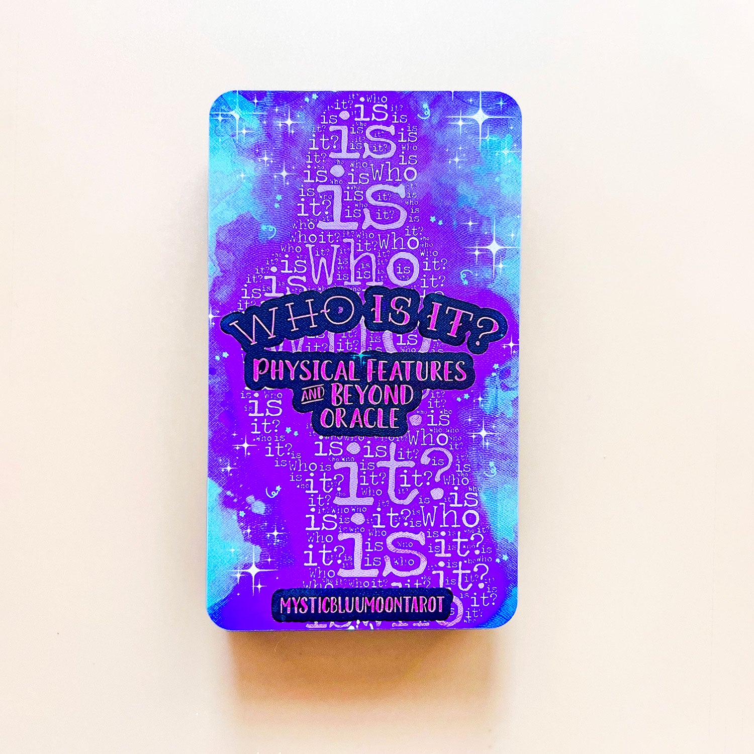 Who Is It Physical Features Oracle Deck | Intuitive Reading Cards for Detailed Insights | Tarot Deck Size
