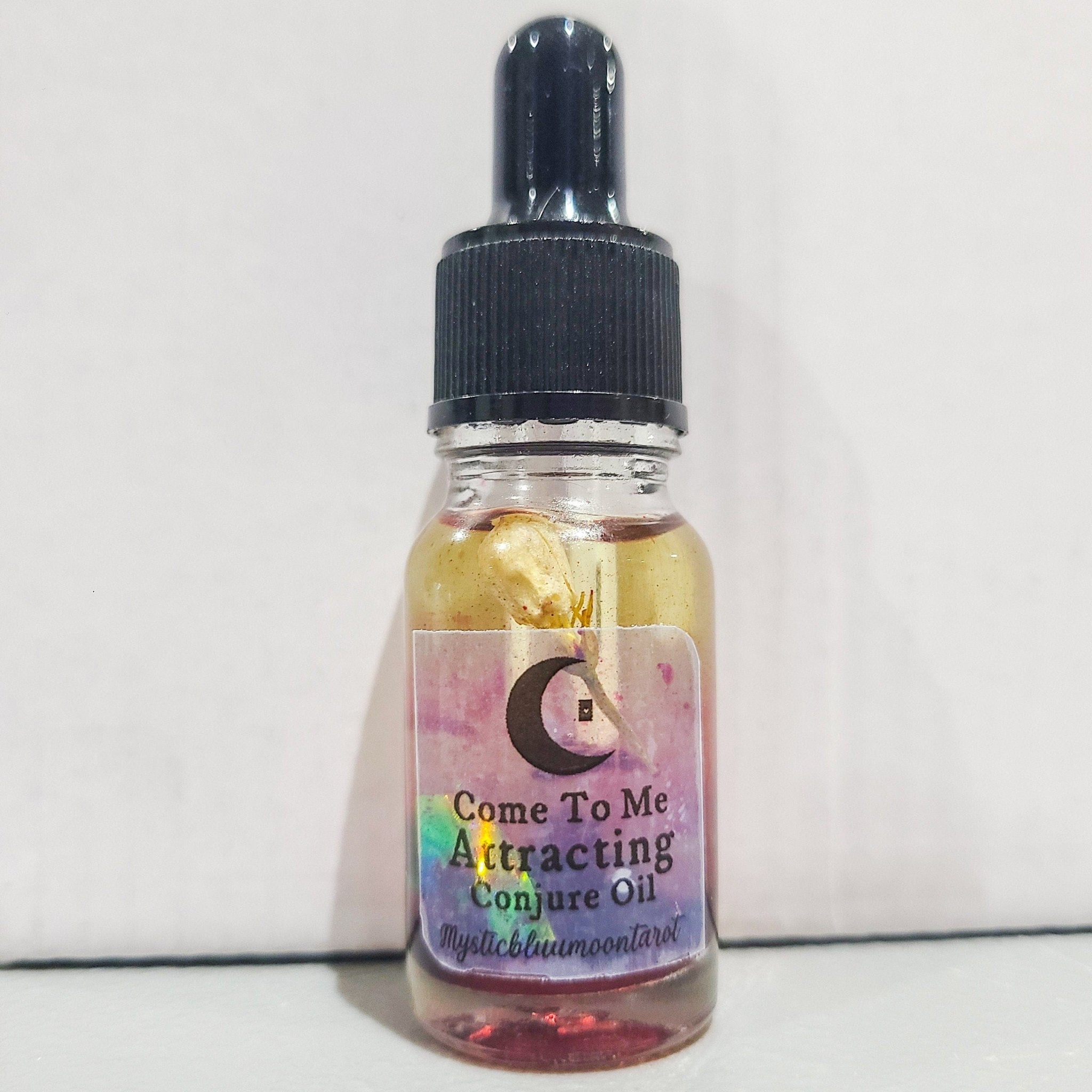 Come To Me Attraction Oil Intention Spell Love Spell Ritual Reconciliation Conjure Oil - MysticBluuMoonTarot