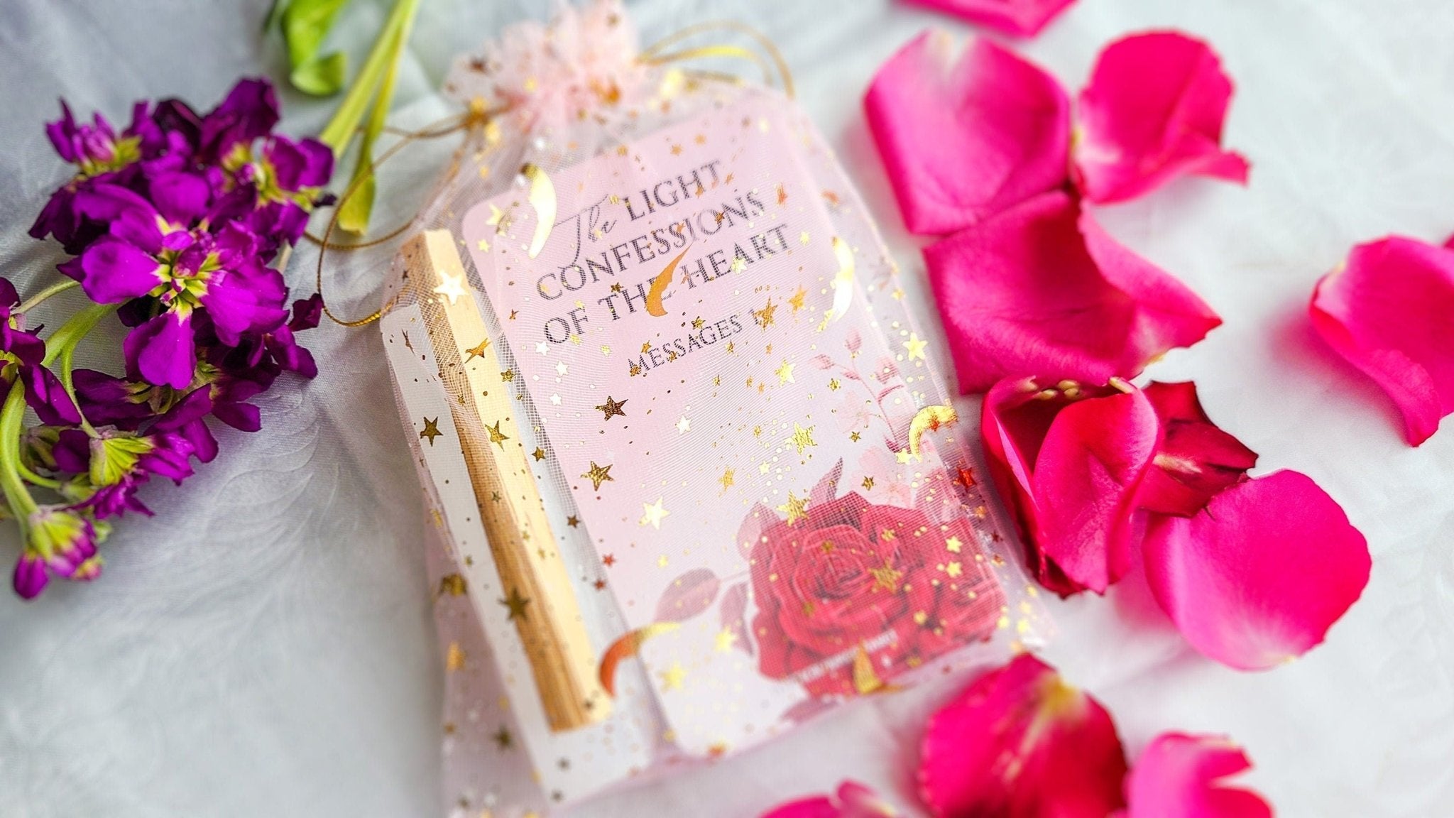 Confessions Of The Heart Messages Oracle Deck Twin Flame Deck Love Oracle Cards Tarot Deck Messages Deck - MysticBluuMoonTarot