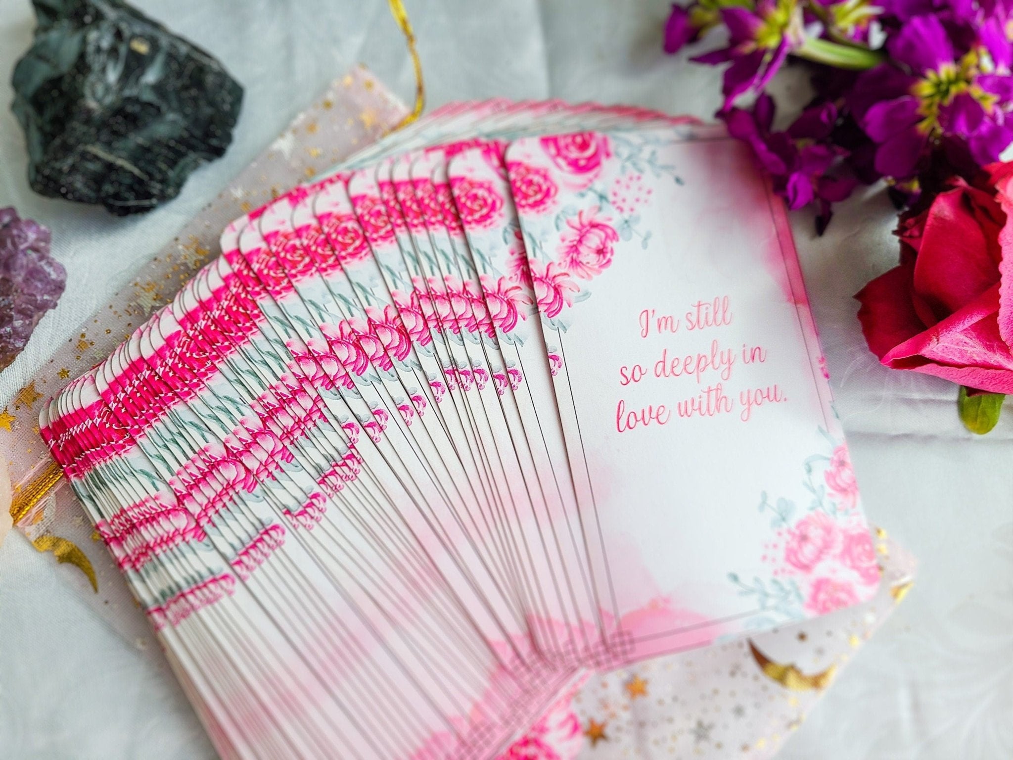 Confessions Of The Heart Messages Oracle Deck Twin Flame Deck Love Oracle Cards Tarot Deck Messages Deck - MysticBluuMoonTarot