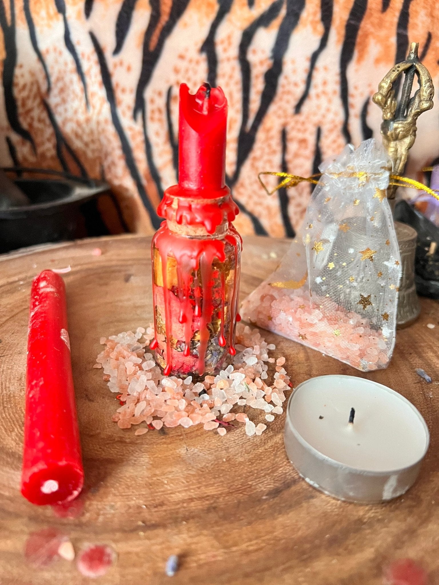 Honey Jar Love Spell Kit- Sweetening Attraction Oshun Santeria Hoodoo Voodoo Relationship Friendship Boss Spell - MysticBluuMoonTarot