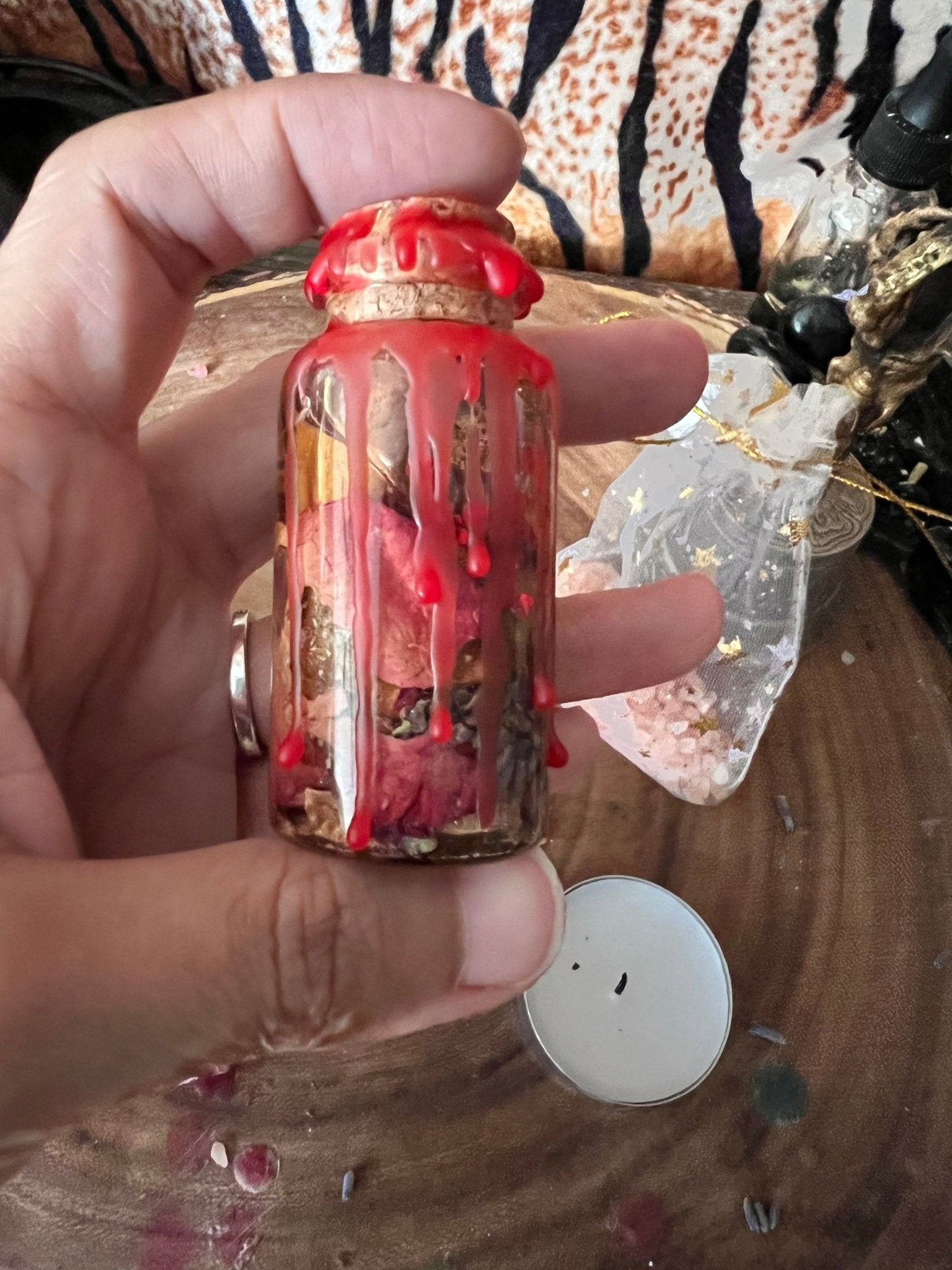 Honey Jar Love Spell Kit- Sweetening Attraction Oshun Santeria Hoodoo Voodoo Relationship Friendship Boss Spell - MysticBluuMoonTarot
