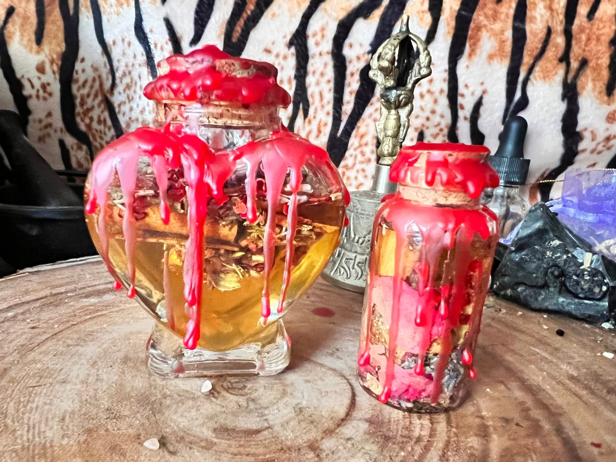 Honey Jar Love Spell Kit- Sweetening Attraction Oshun Santeria Hoodoo Voodoo Relationship Friendship Boss Spell - MysticBluuMoonTarot