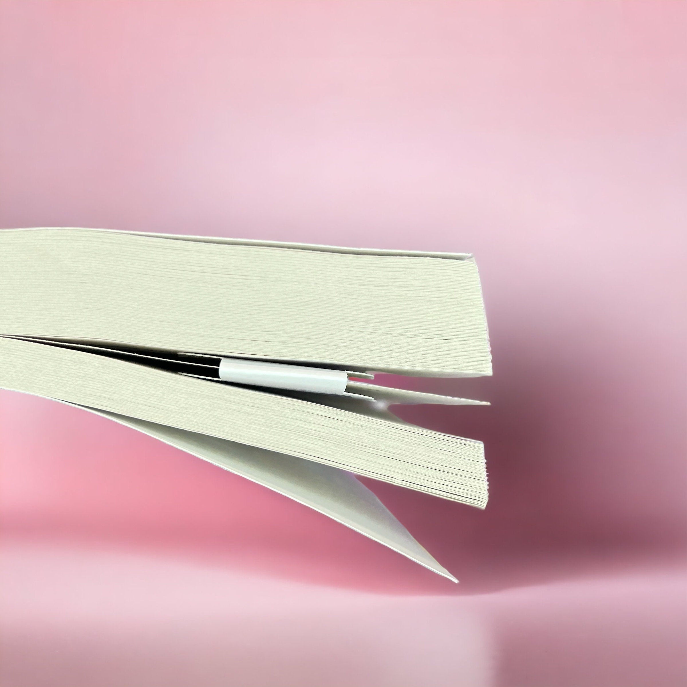 Dog Sitting on Books Magnetic Bookmark, for women, Bookish, Holographic, birthday gift for her, book lover, book accessories, booktok