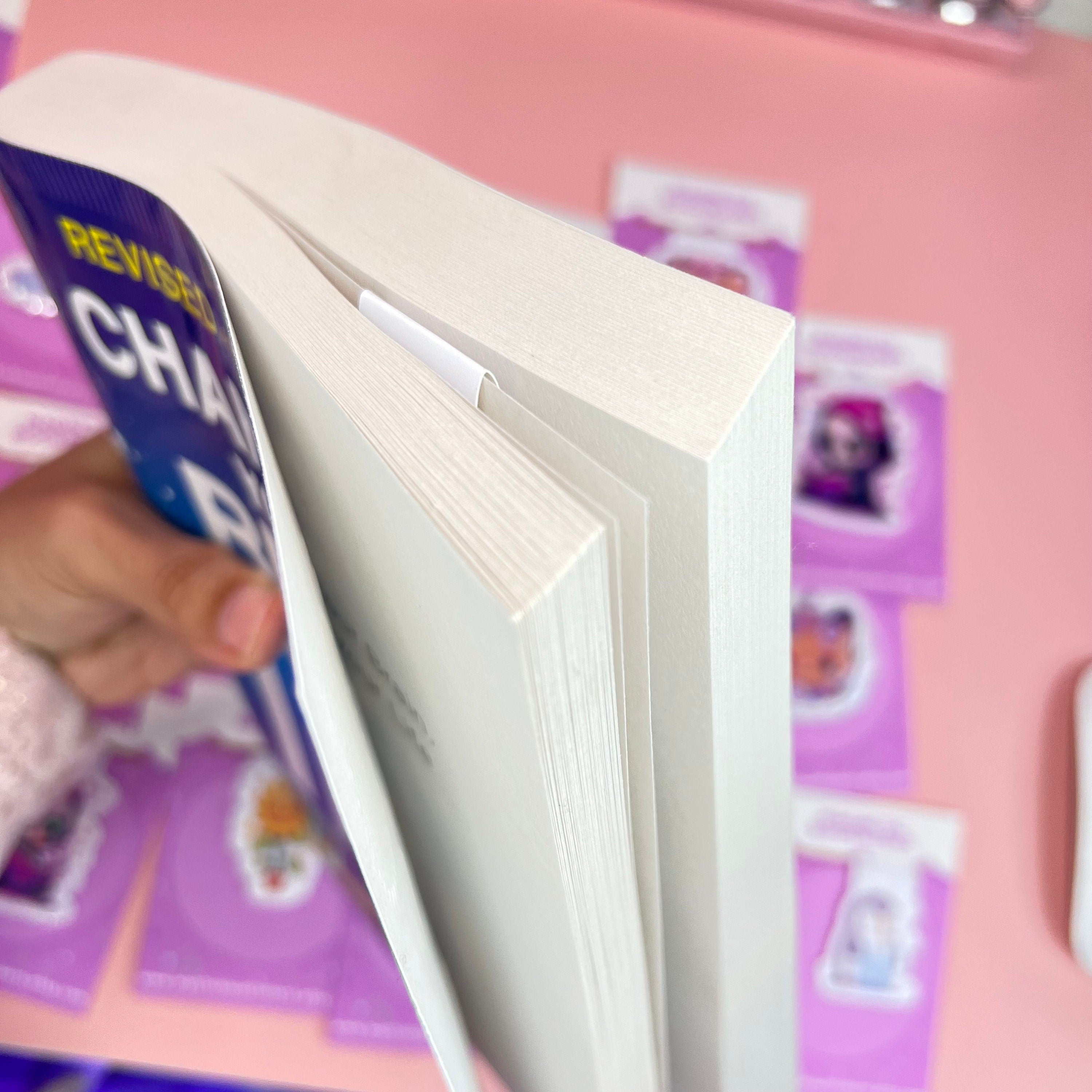 Dog Sitting on Books Magnetic Bookmark, for women, Bookish, Holographic, birthday gift for her, book lover, book accessories, booktok