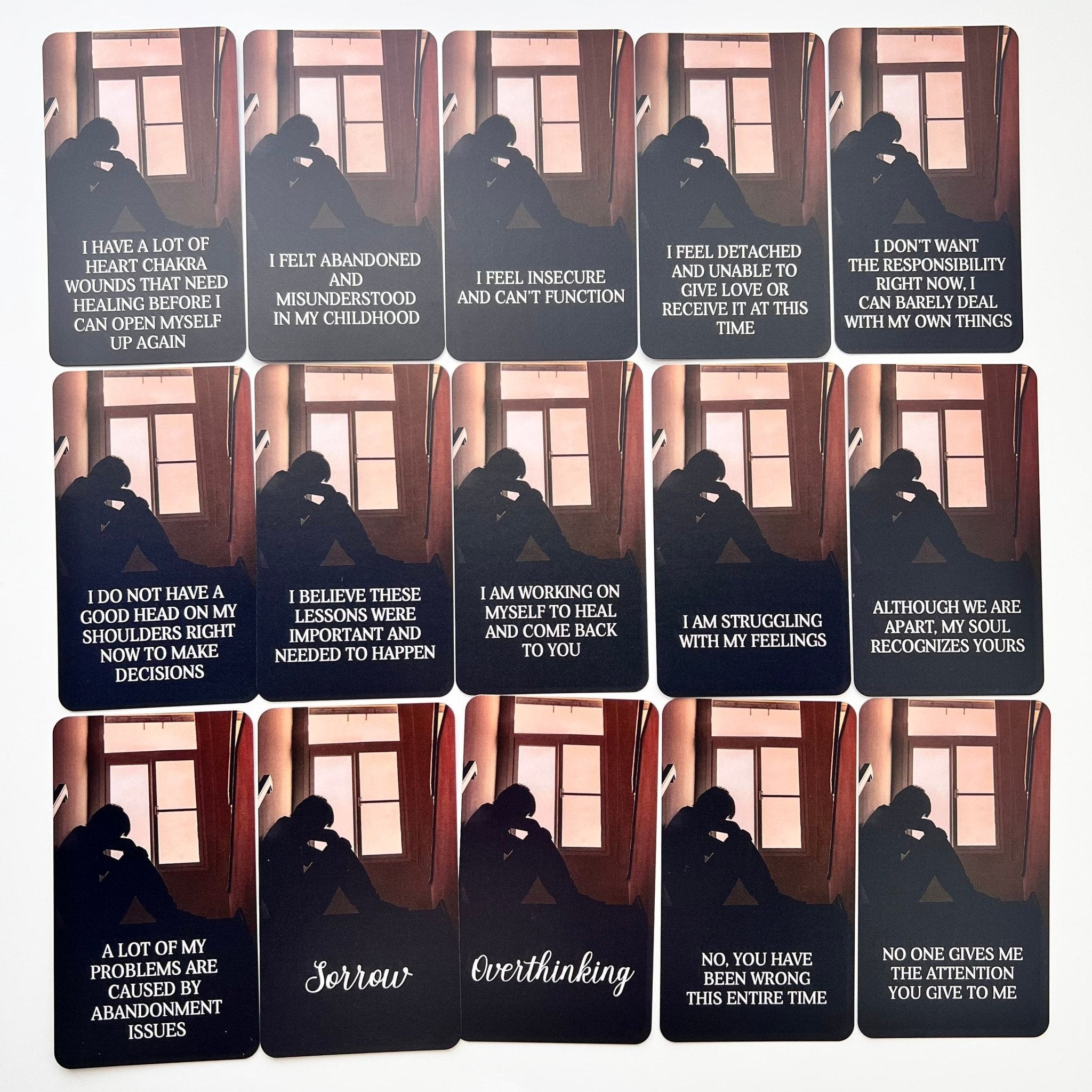 Mystic Divine Masculine Oracle Deck | Confessions Messages Deck | Twin Flame Deck | Love Oracle Cards 78 Cards - MysticBluuMoonTarot