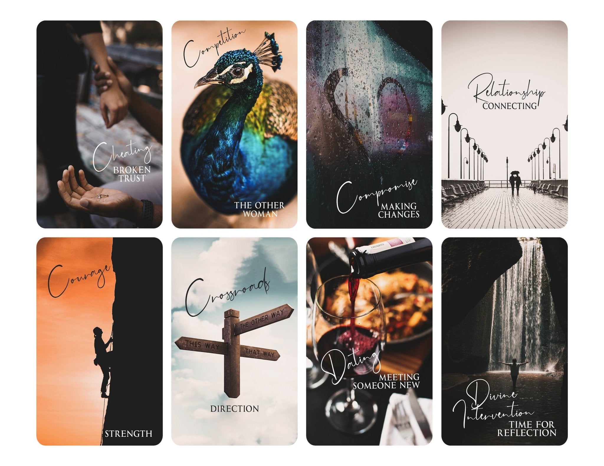 Mystic Love Oracle Printable Oracle Deck - Digital File 79 Cards - Twin Flame Deck - Tarot - INSTANT DOWNLOAD - MysticBluuMoonTarot