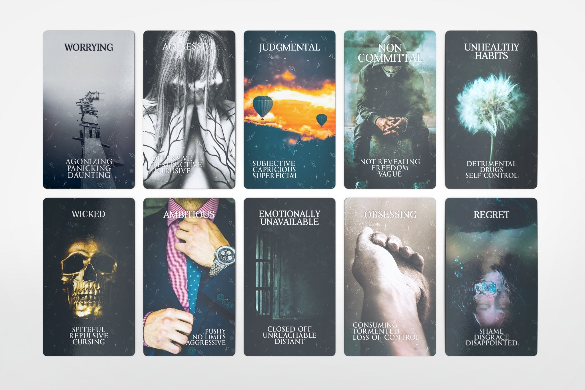 Pre-Order Dark Shadow Of The Soul Oracle Deck - MysticBluuMoonTarot