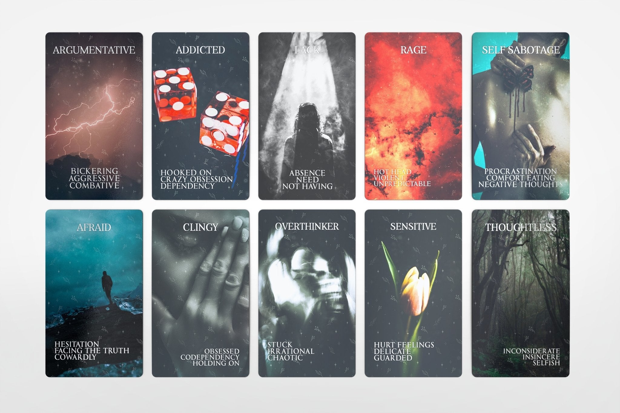 Pre-Order Dark Shadow Of The Soul Oracle Deck - MysticBluuMoonTarot