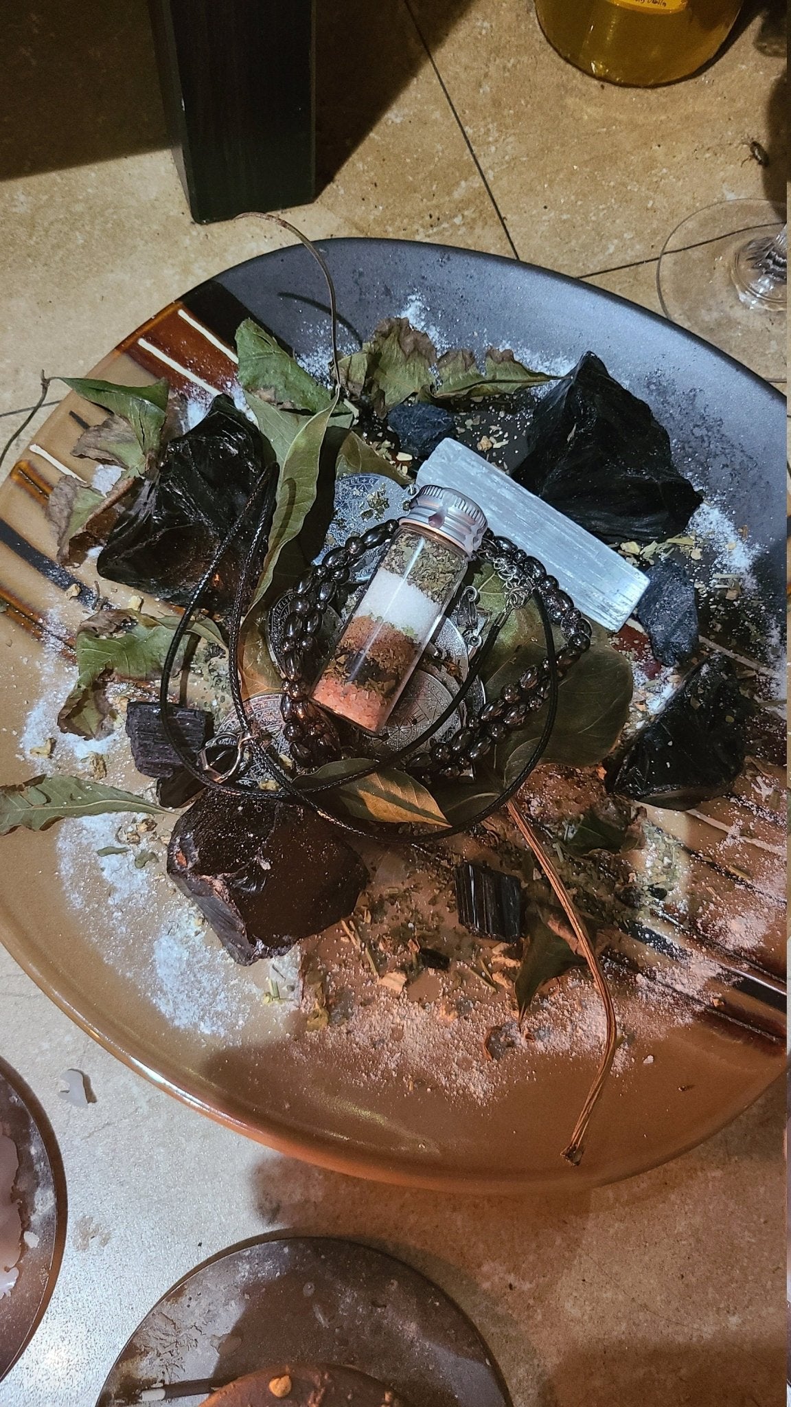 Protection Amulet Necklace - Jewelry Angels Seals Keep Safe Ward Off Evil - MysticBluuMoonTarot