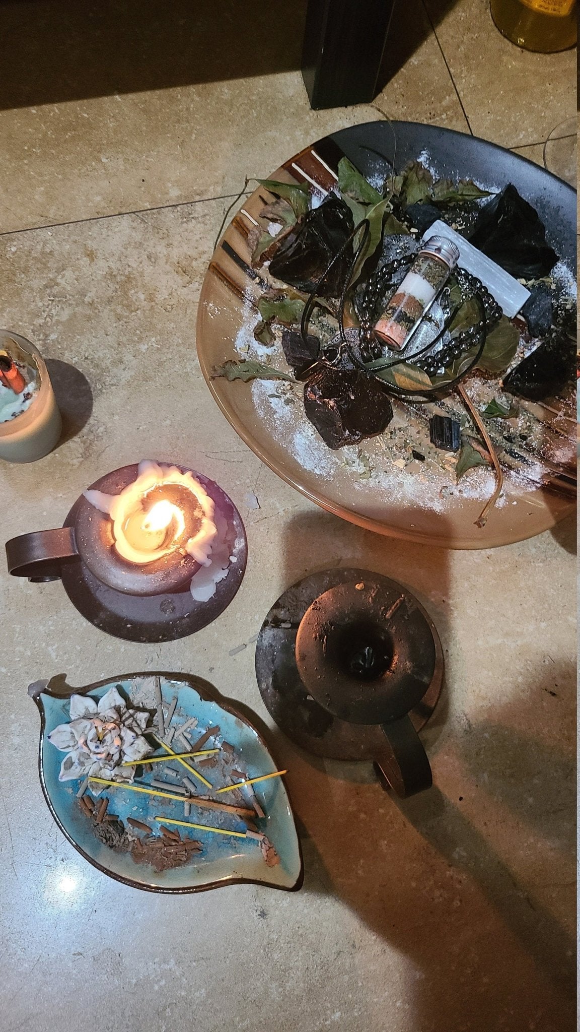 Protection Amulet Necklace - Jewelry Angels Seals Keep Safe Ward Off Evil - MysticBluuMoonTarot