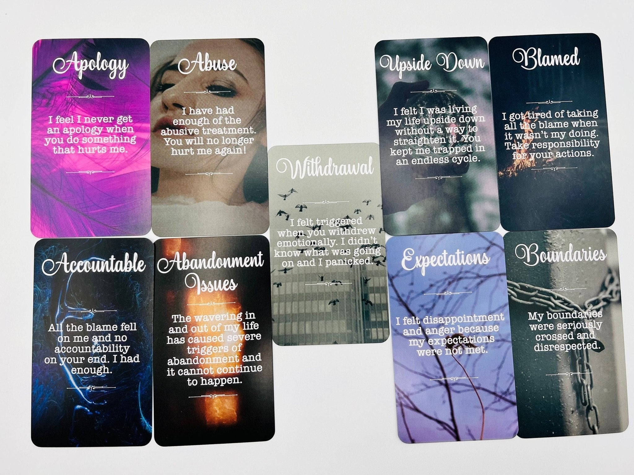 Relationship Triggers Oracle Deck - MysticBluuMoonTarot