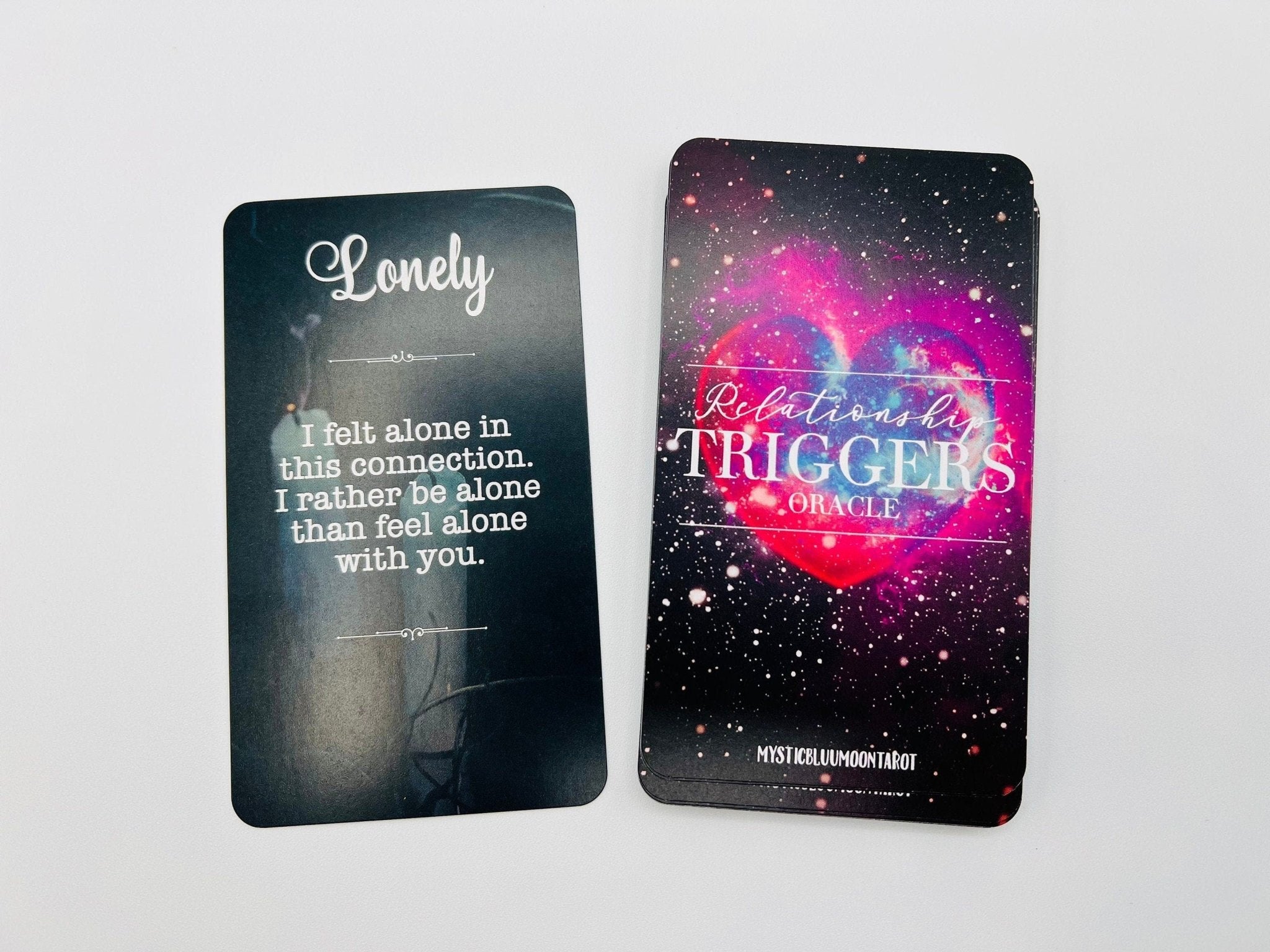 Relationship Triggers Oracle Deck - MysticBluuMoonTarot