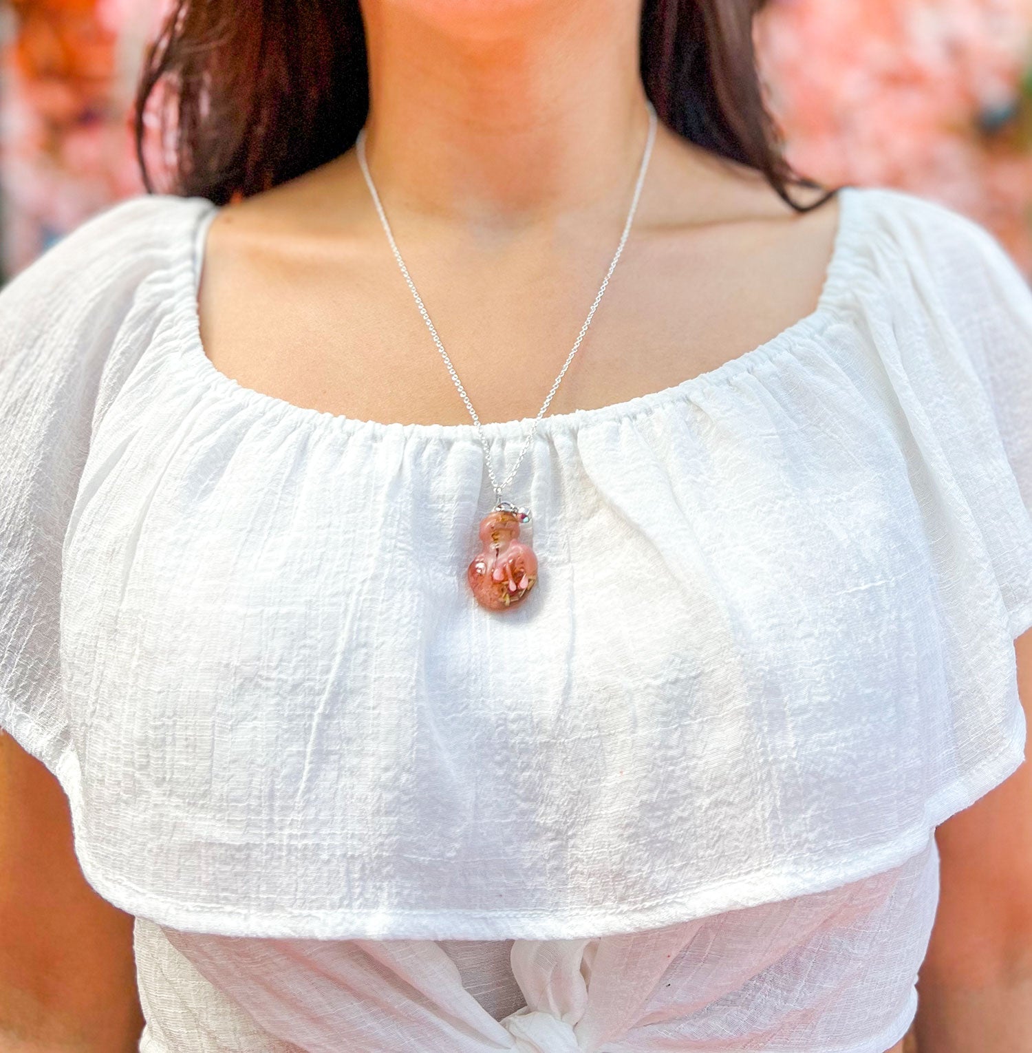 Self-Love Spell Bottle | Goddess Energy | Spiritual Necklace - MysticBluuMoonTarot