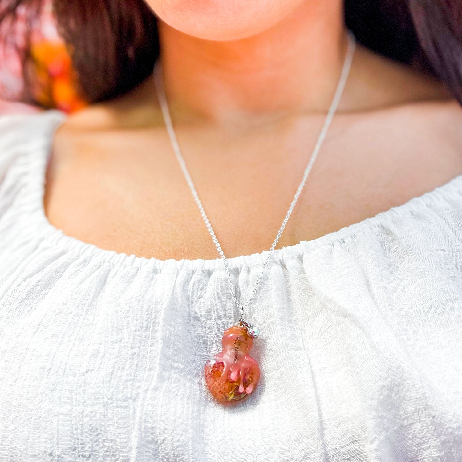 Self-Love Spell Bottle | Goddess Energy | Spiritual Necklace - MysticBluuMoonTarot