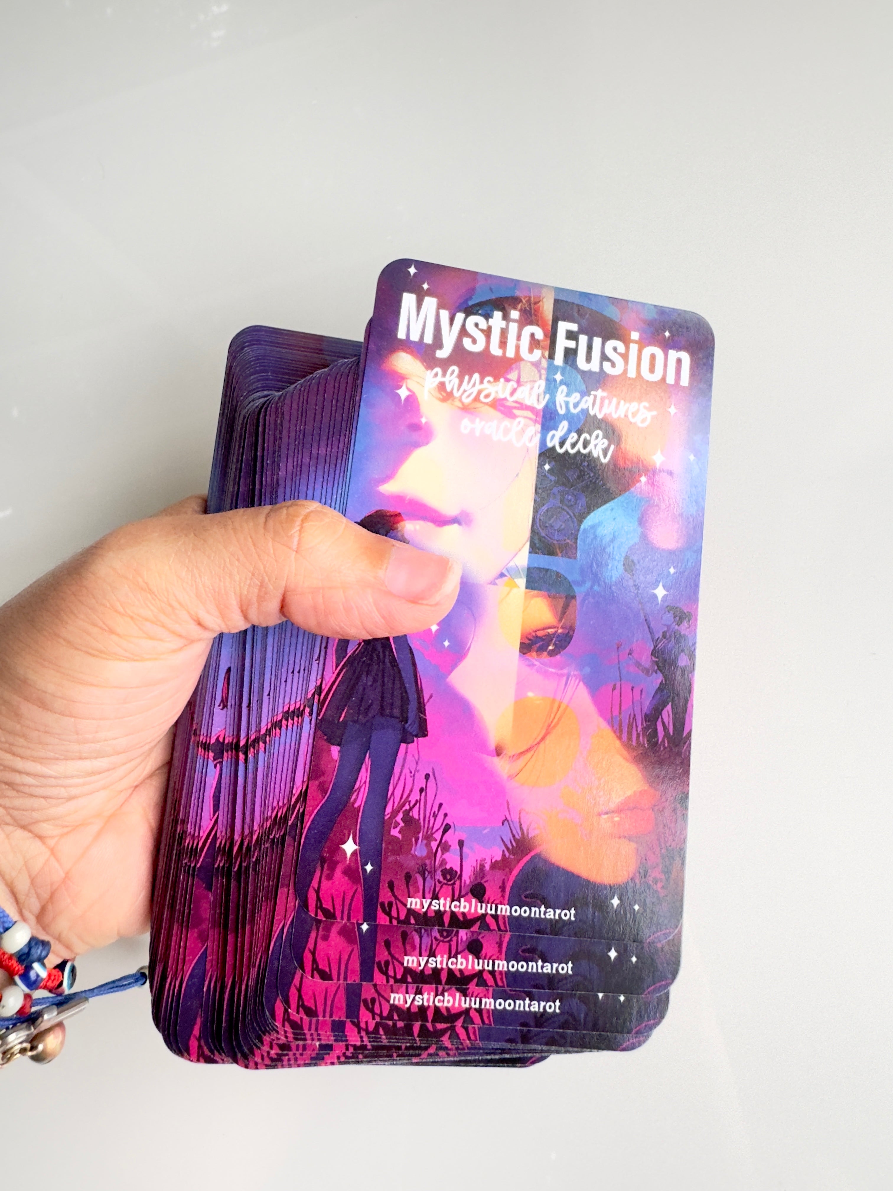 Mystic Fusion Physical Features Oracle Deck | Intuitive Reading Cards for Detailed Insights