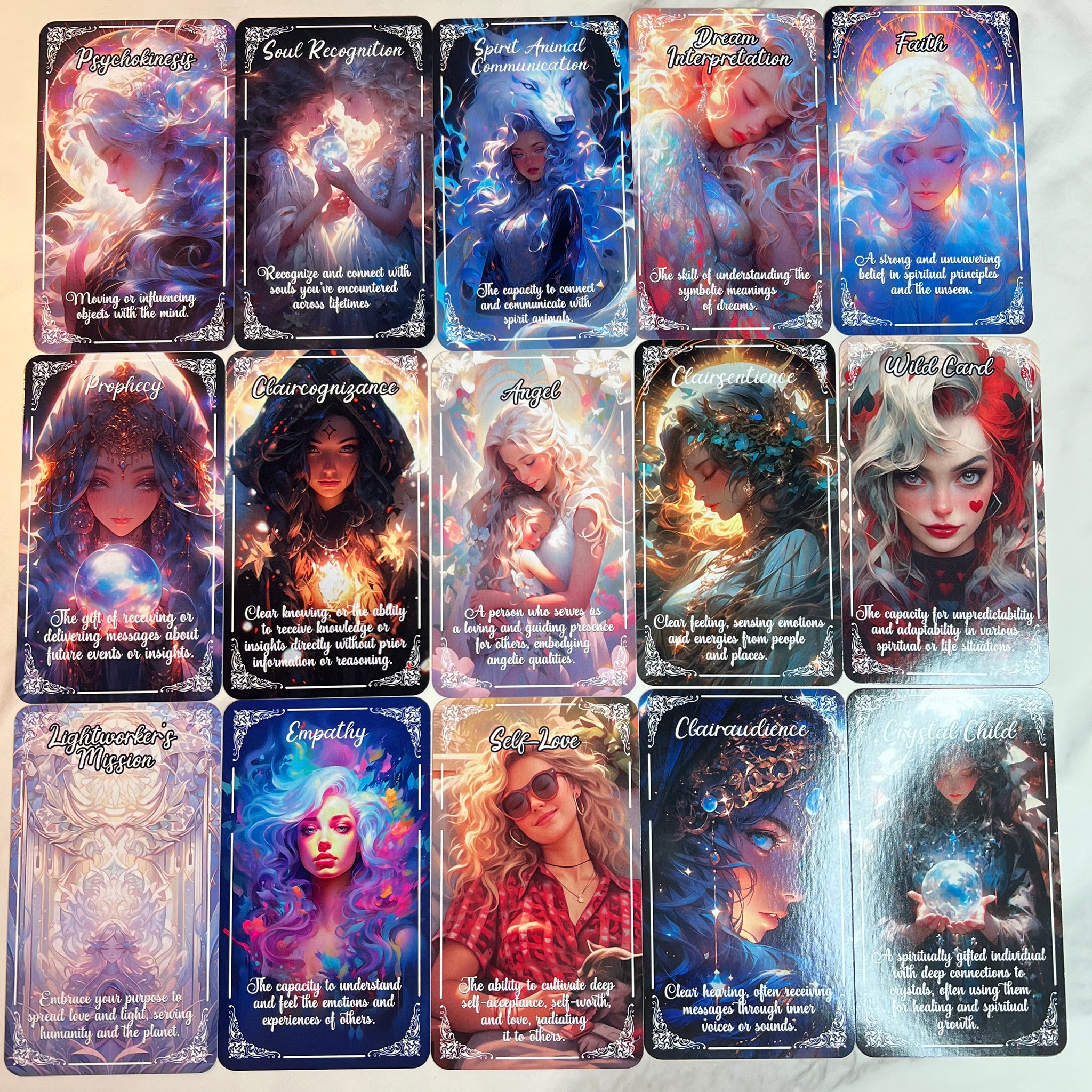 Mystic Pathways Spiritual Gifts Oracle Deck Psychic Abilities