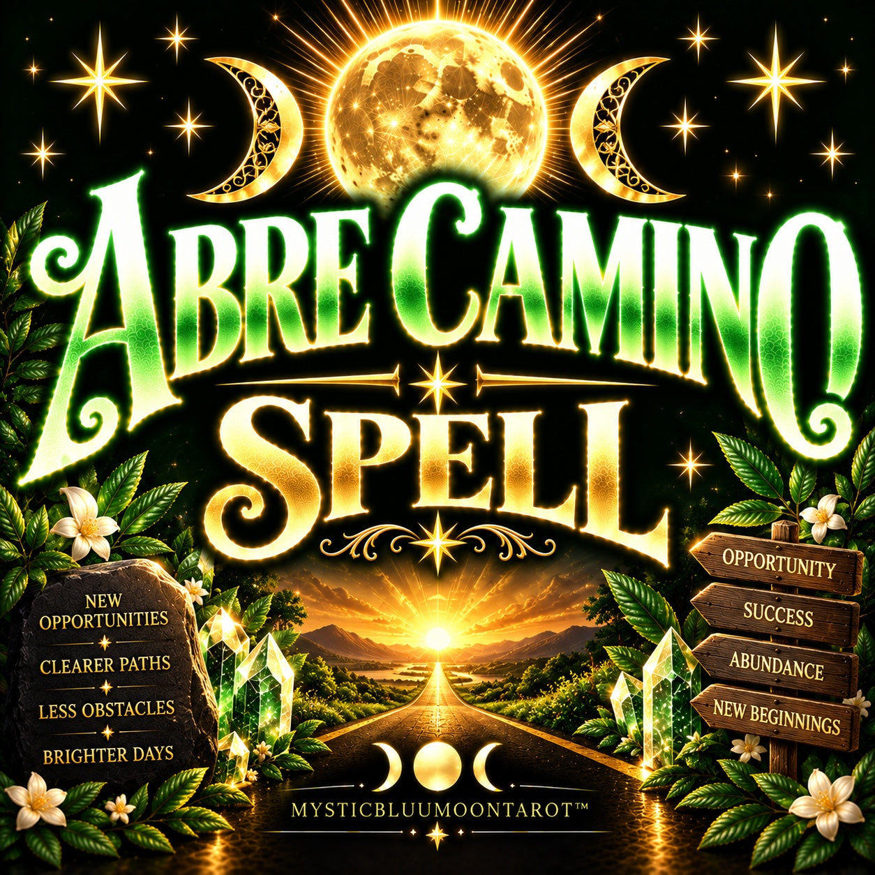 Abre Camino Road Opener Spell For Opportunity Success And New Beginnings