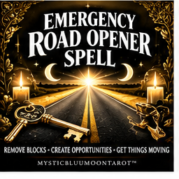 Emergency Road Opener Spell by MysticBluuMoonTarot
