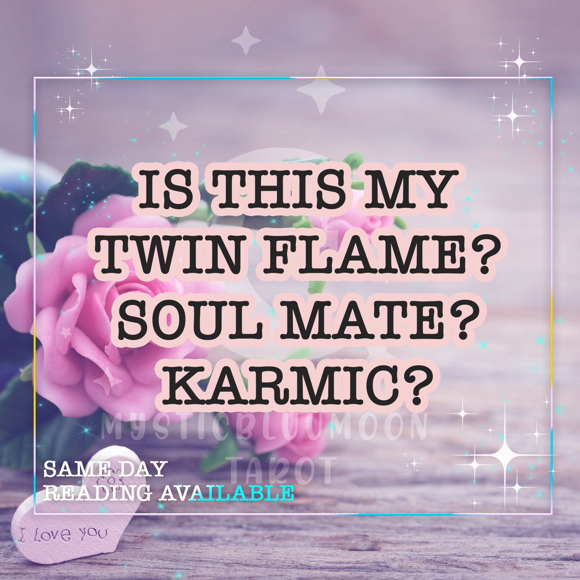 Are They My Twin Flame Karmic or Soulmate What's This Connection 24 Hour Same Hour FAST Same Day Psychic Tarot Reading