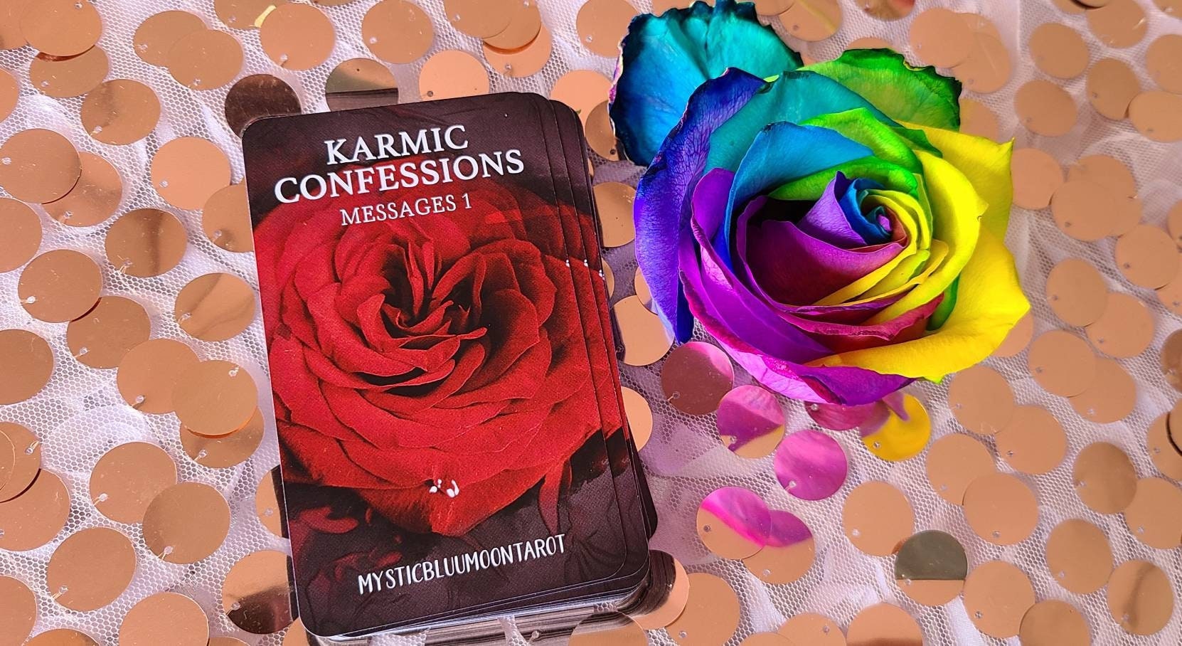 KARMIC 1 Oracle Deck Tarot Deck Twin Flame Deck Love Oracle Cards Karmic Messages