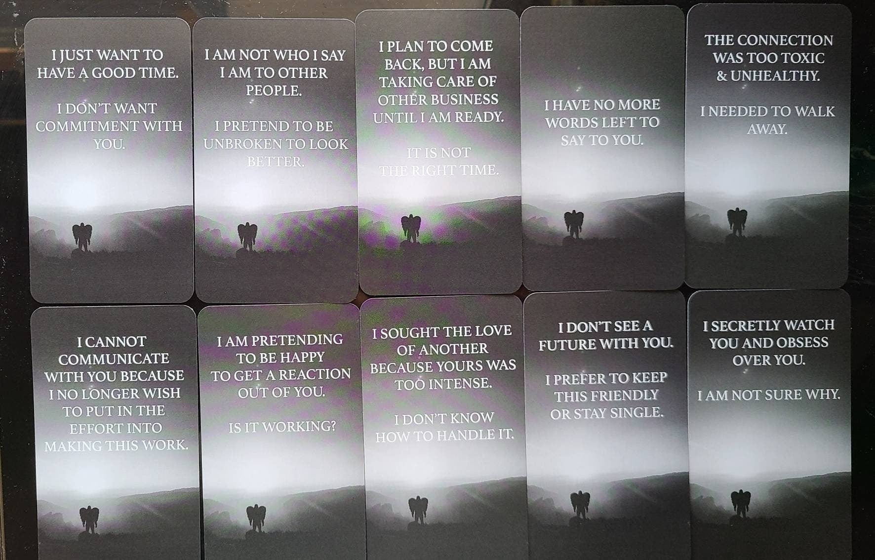 Dark Confessions Of The Soul Messages 3 Oracle Deck