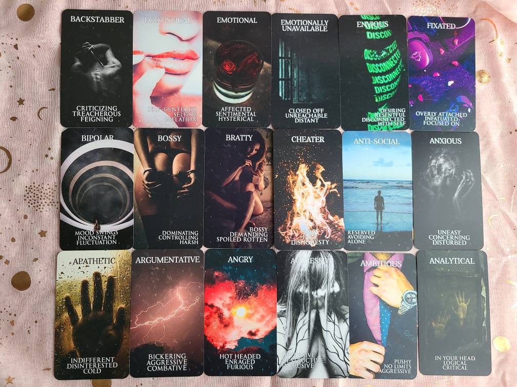 Dark Shadow Of The Soul Oracle Deck 100 Cards
