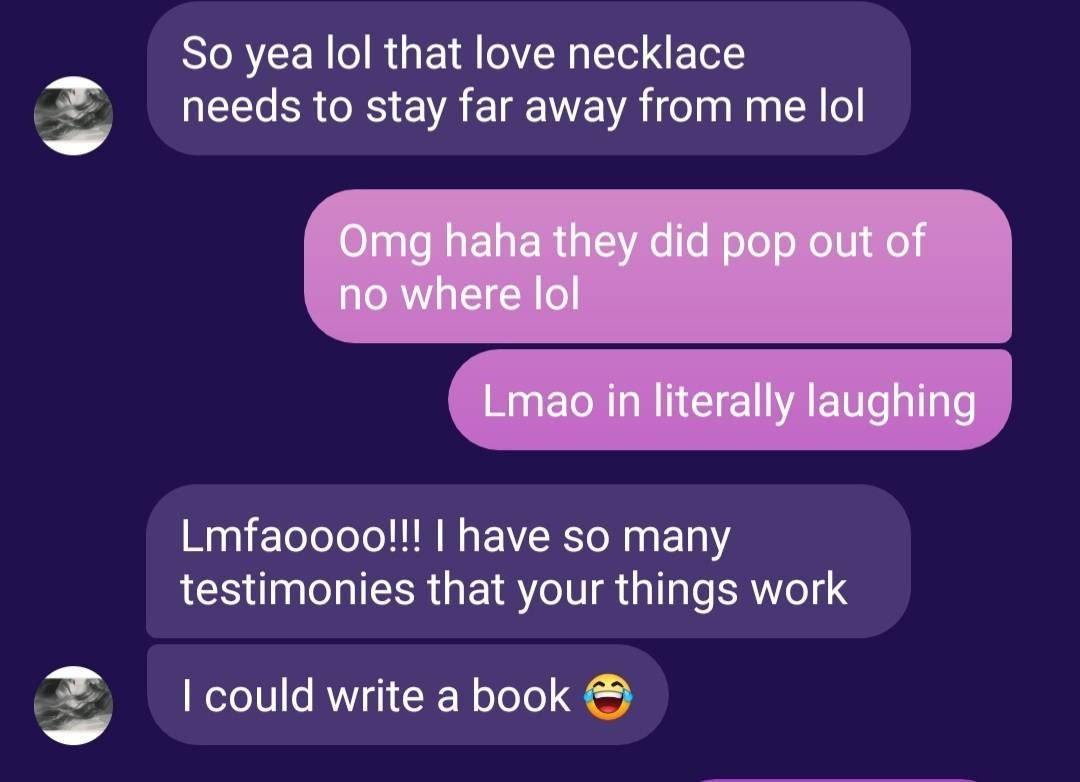 Love Spell Locket Necklace - Attract Love, Draw in Lover, Reconciliation, Spiritual Amulet Witchy Jewelry, Metaphysical