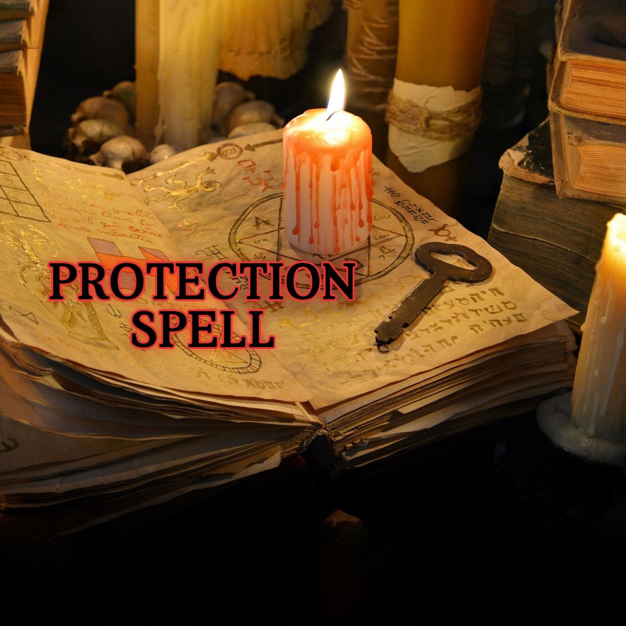 PROTECTION SPELL Powerful Hoodoo Angelic Energy Protect From Curses Hexes Negativity Witchcraft Voodoo Black Magic