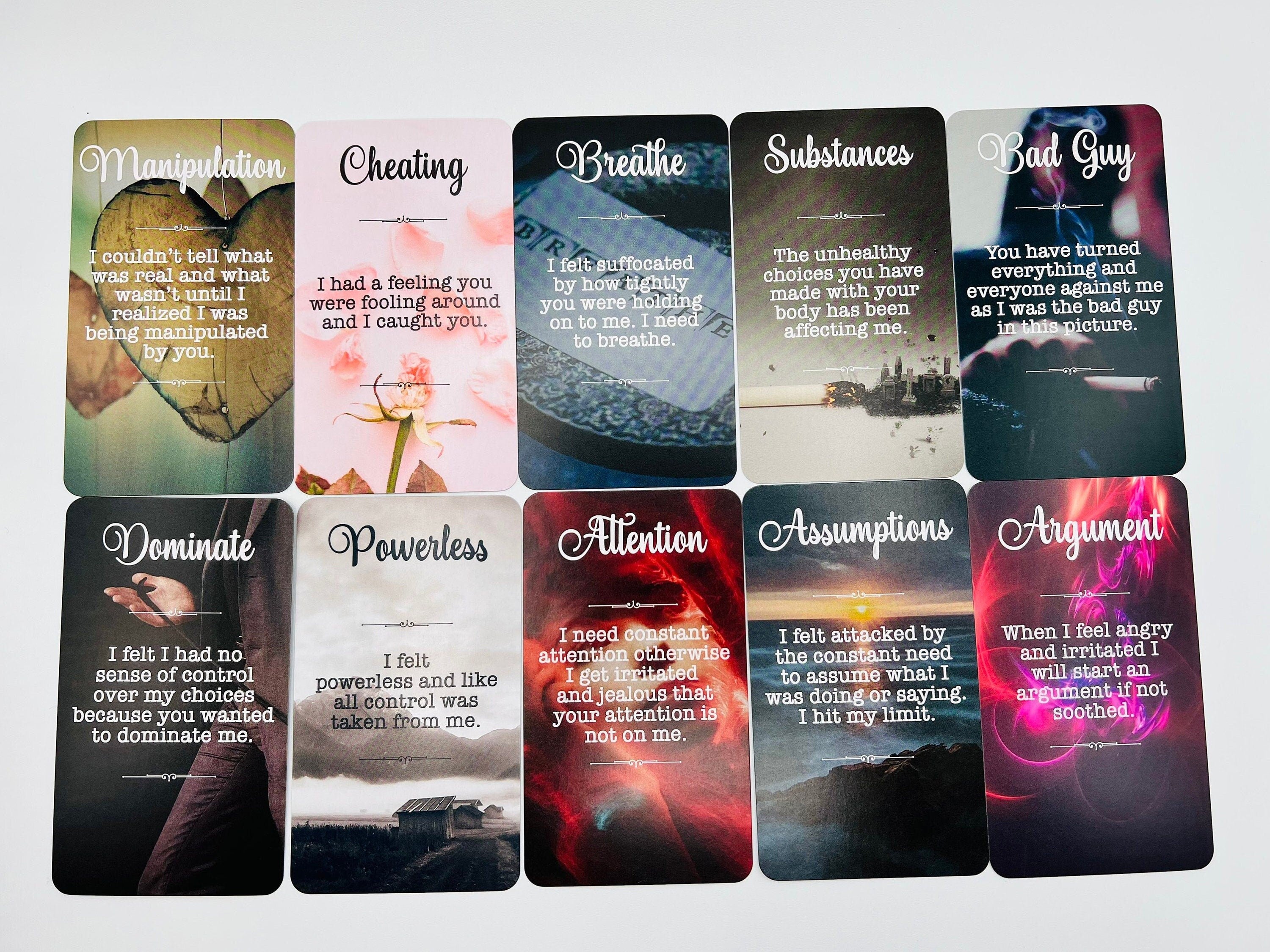 Relationship Triggers Oracle Deck Situation Tarot Deck Twin Flame Deck Love Oracle Cards Messages