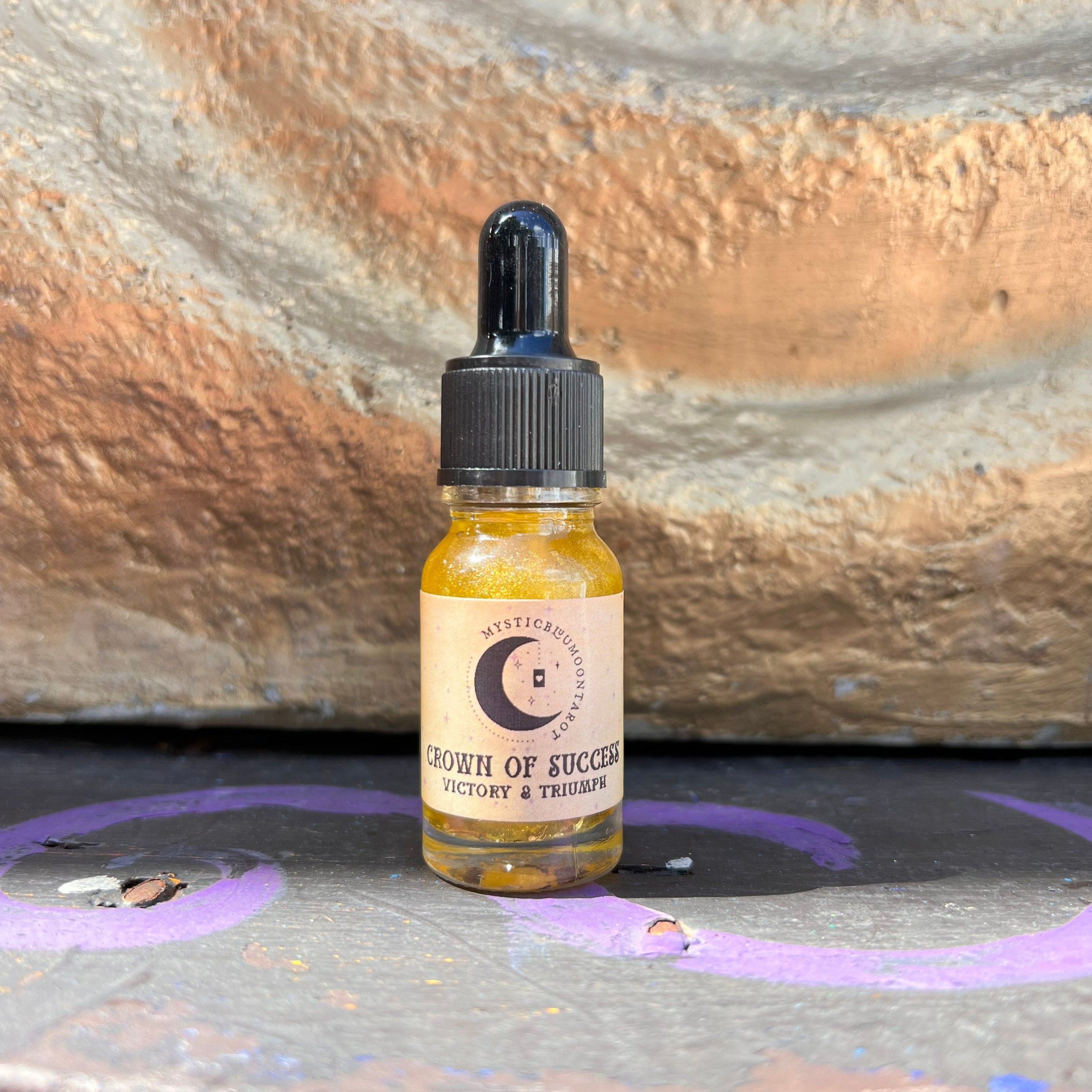 Crown Of Success Oil Powerful Prosperity Victory Achievement Successful Life Hoodoo Conjure Oil