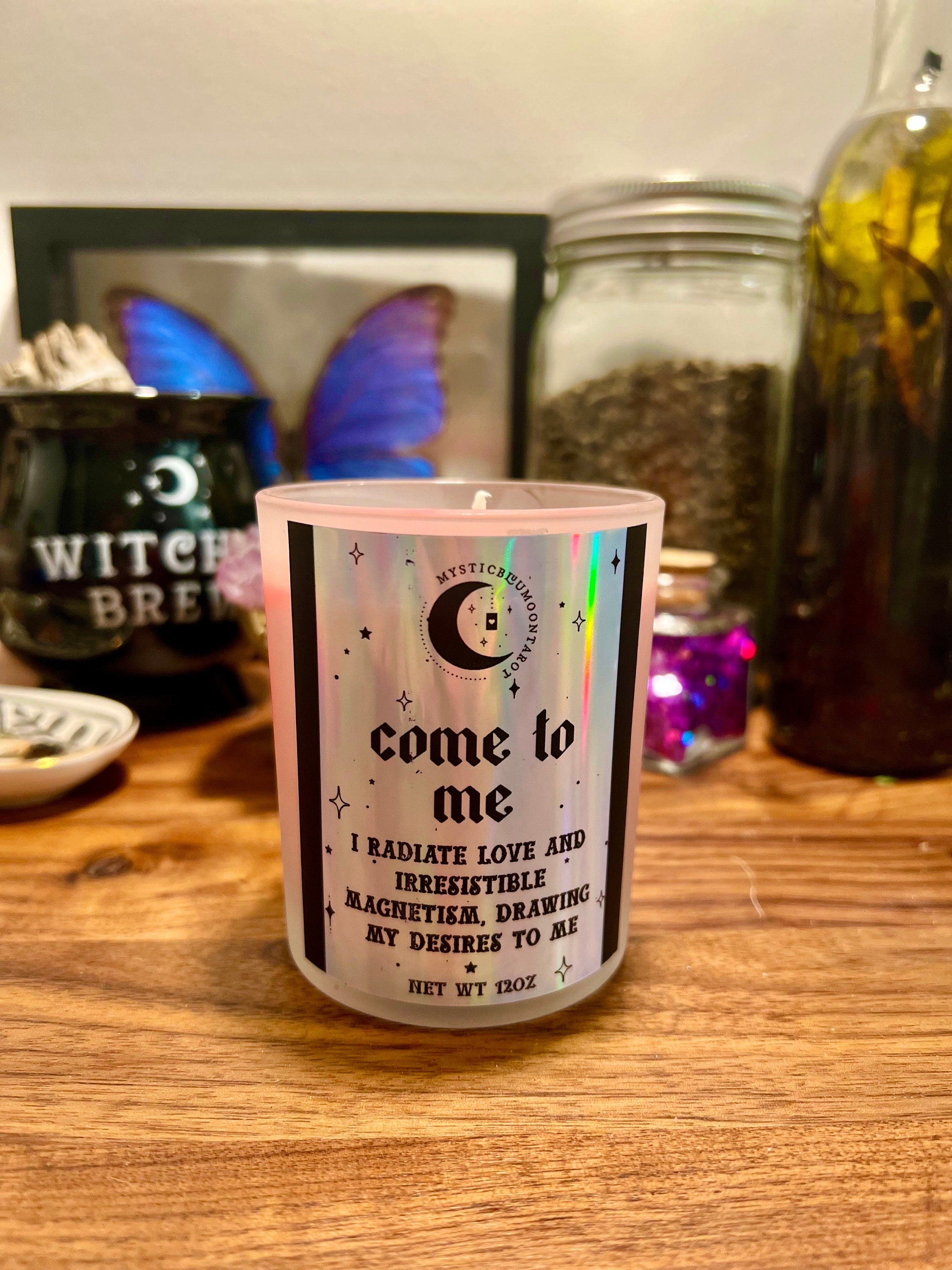 Come To Me Candle Fixed Attract Your Person Manifesting Spell Candle Witchcraft Wicca Spiritual Candle Ritual Candle Scented Love Spell