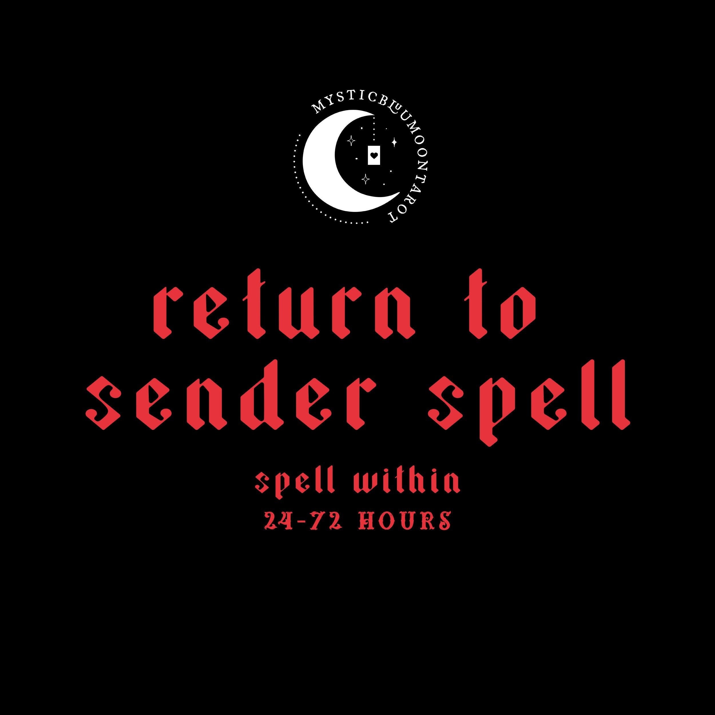 Return To Sender Spell Negativity Removal Spell Powerful Hoodoo Cleanse Dark Energy Santeria Black Magic Removal Positive Energy