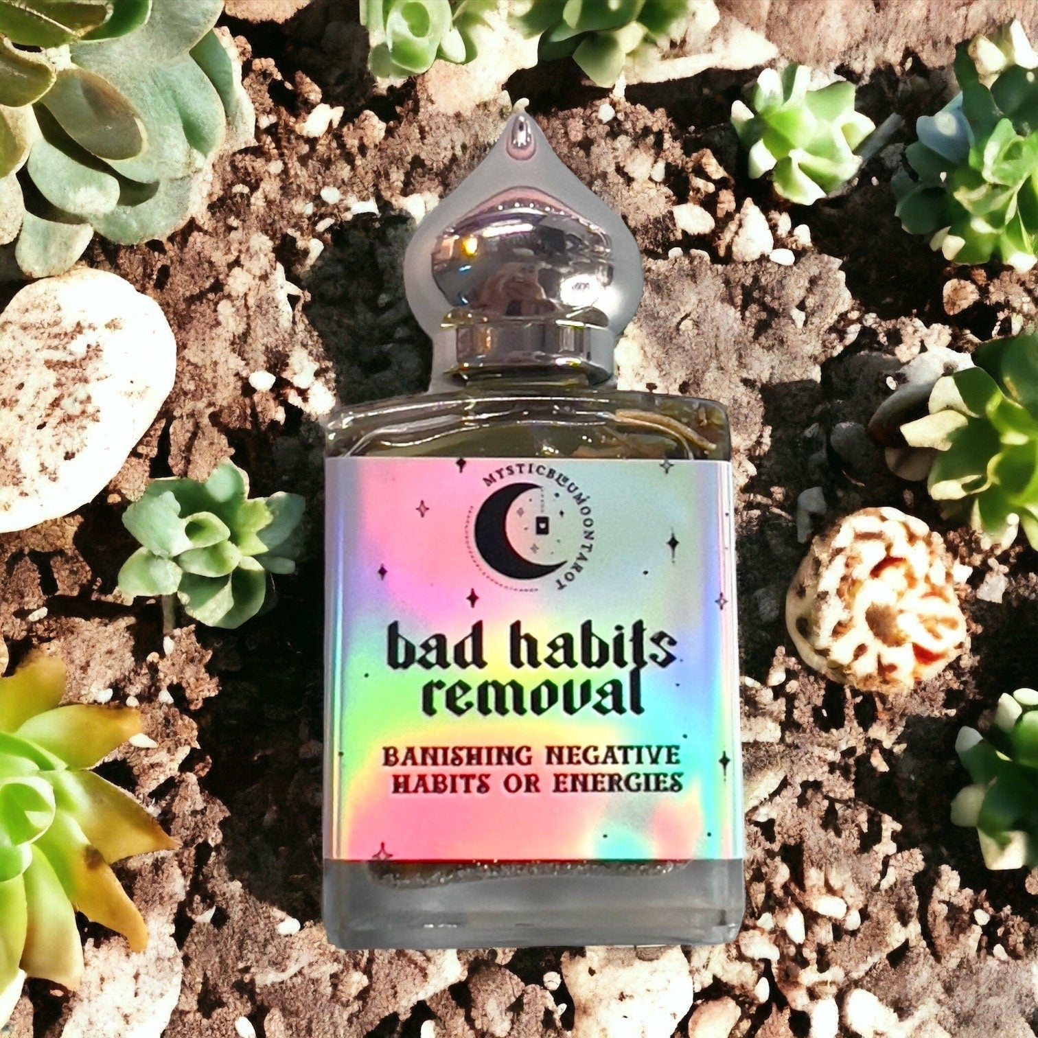 Bad Habits Removal Oil, Curio, Banish Spell, Negativity Removal, Poison Apple, Witchcraft, Intention, Conjure Ritual Oil Spiritual