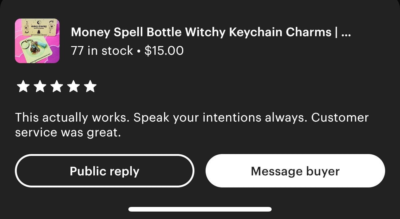 Money Spell Bottle Witchy Keychain Charms | Spiritual Jewelry | Money Luck Drawing Prosperity Hoodoo Spell Curio Witchcraft Supplied