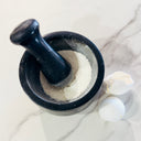 Cascarilla Powder Corked Vial Powerful Efun Eggshell Powder Handmade | Santeria | spiritual ritual listing graphic