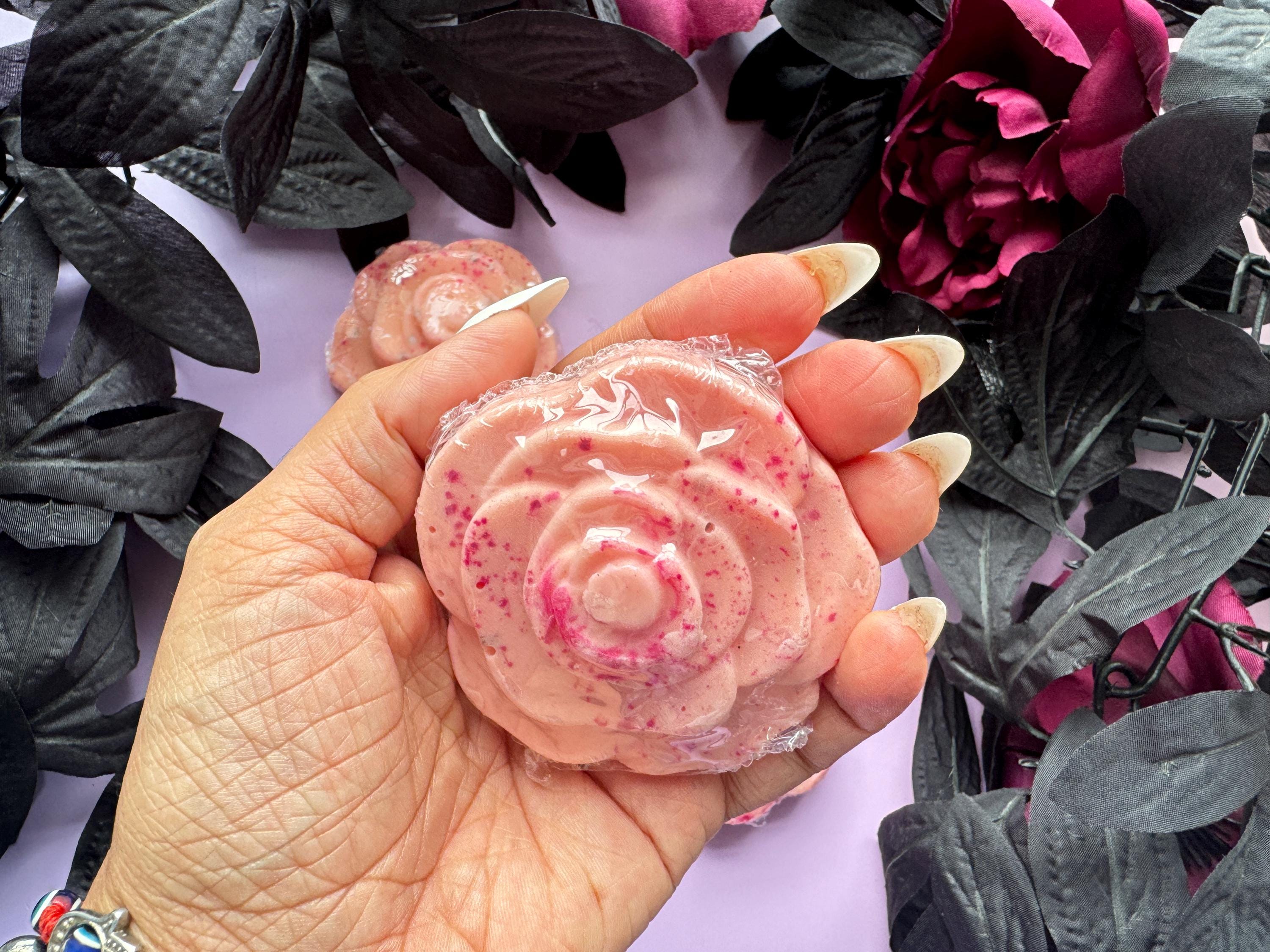 Love Attraction Soap | Draw in Love Spell - Intention Infused Herbs, Spiritual Connection And Reconciliation, Metaphysical Witchcraft Soap