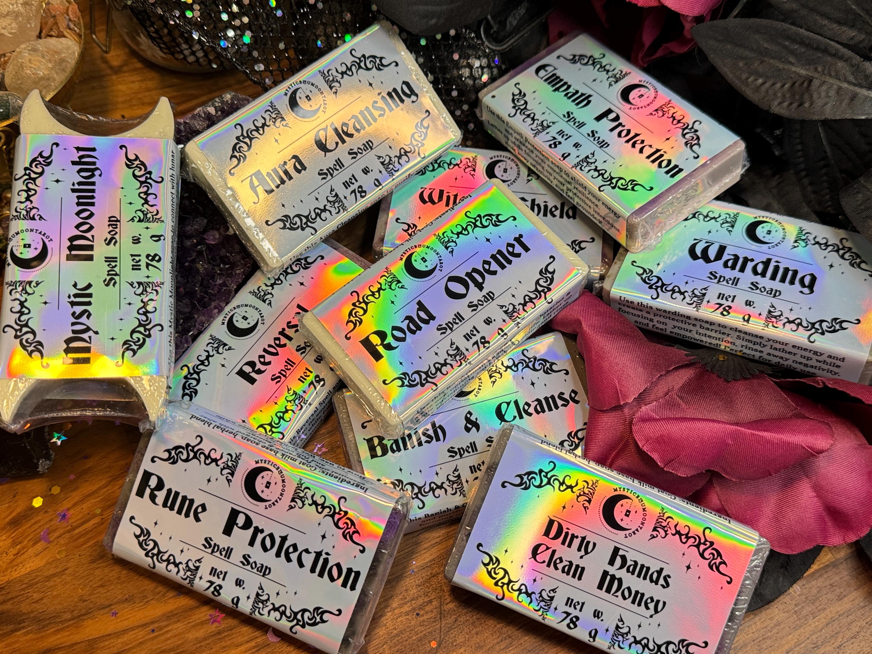 Mystery Soaps, Intention Spell Homemade Goat Milk Soap, Intuitively Chosen Vegan Soaps, Metaphysical Gifts, Party Favors Natural Soap