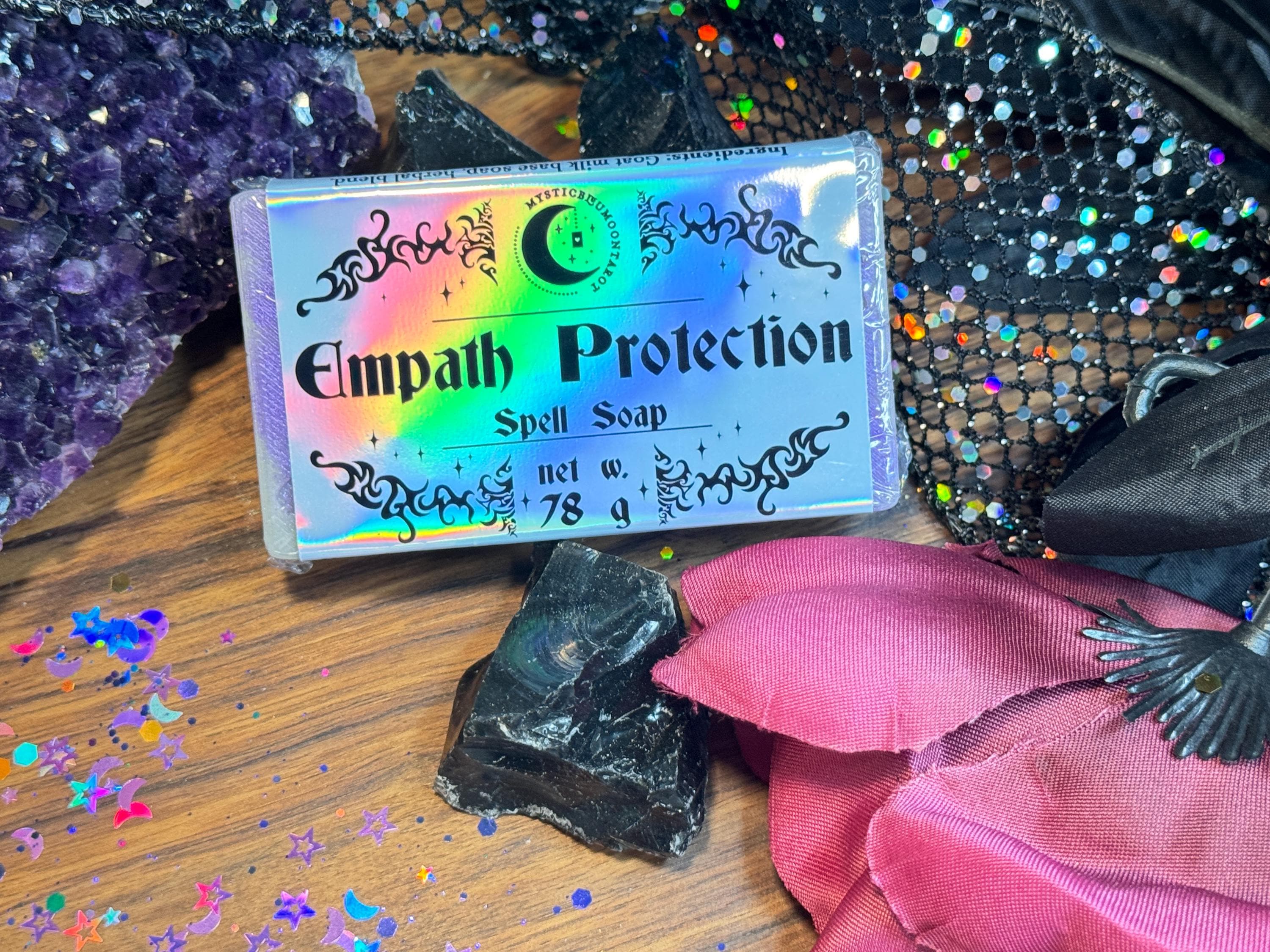 Mystery Soaps, Intention Spell Homemade Goat Milk Soap, Intuitively Chosen Vegan Soaps, Metaphysical Gifts, Party Favors Natural Soap