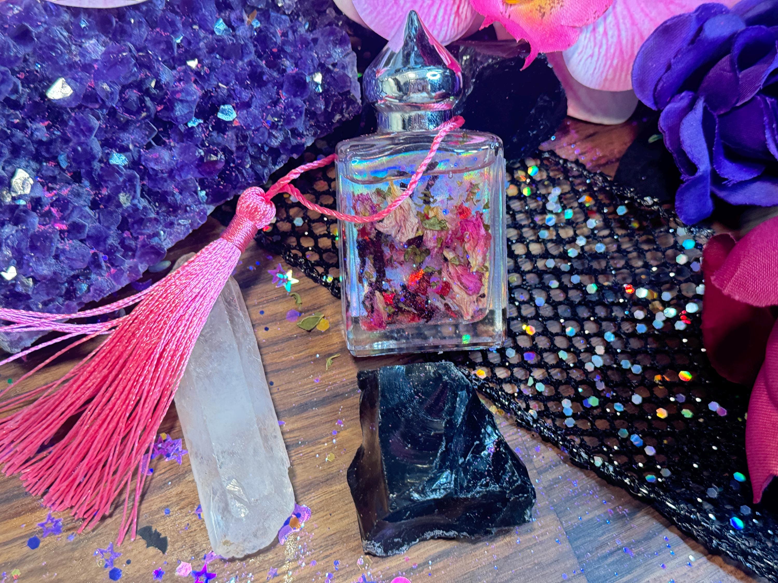 Irresistible Attraction Oil Perfume for Rituals | Attract Desires Glamor Magick with Magick Oils | Witchcraft Oil Witchy Gifts Gothic