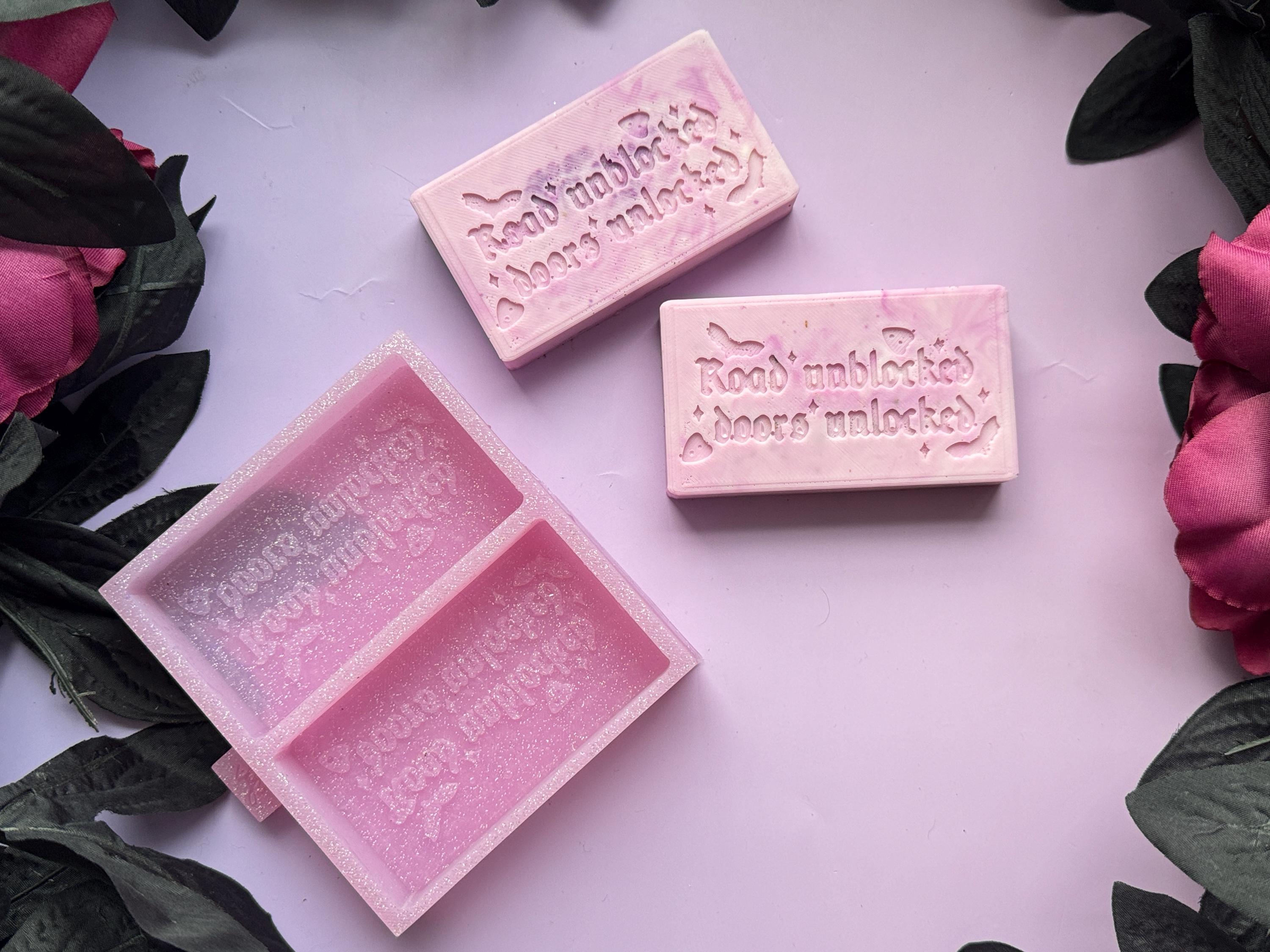 Road Opener Spell Soap – Goat Milk, Herbs, Clear Blockages
