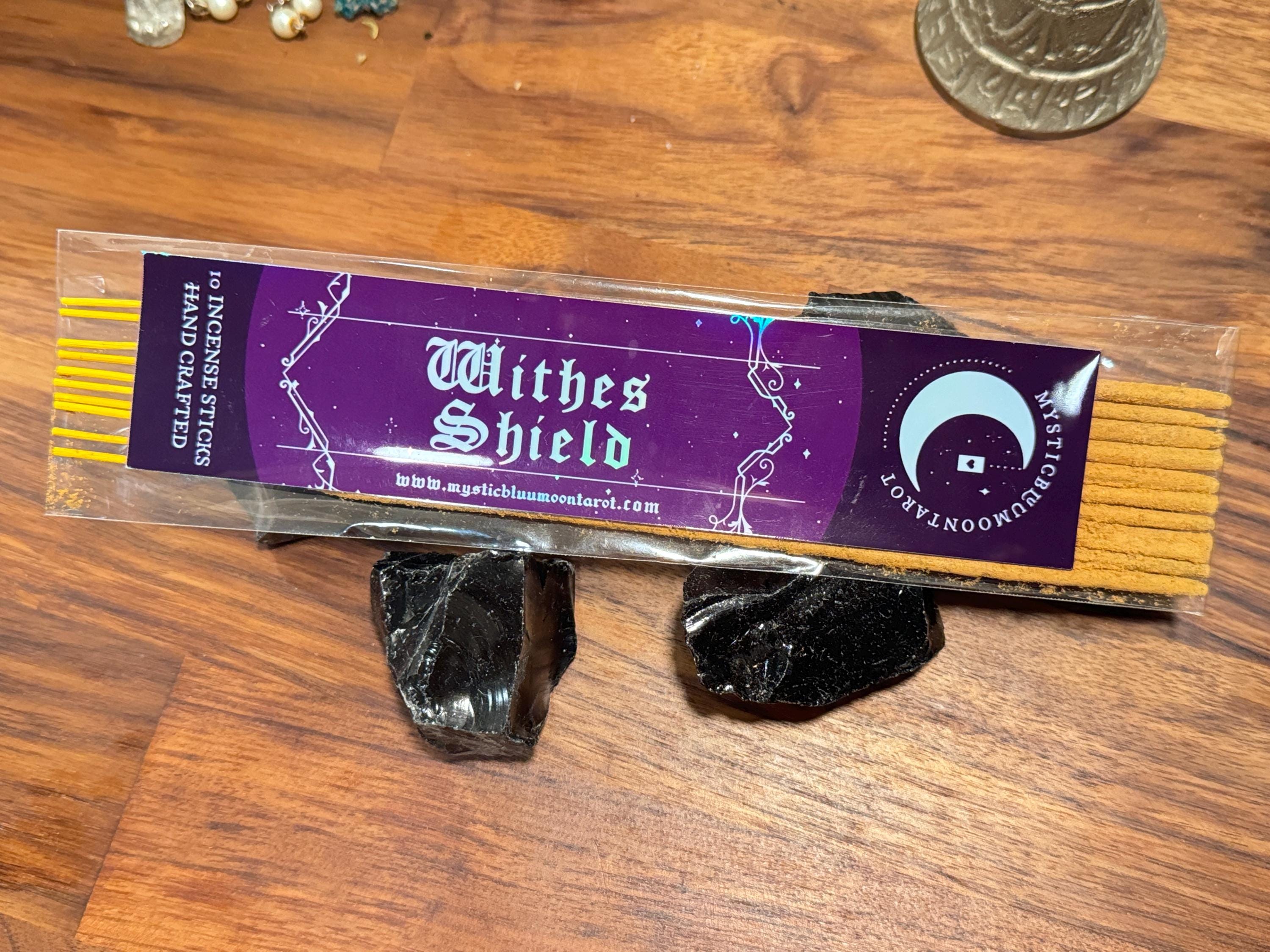 Intentions Incense Collection Curated for Healing, Cleansing, Witches Shield, Empath Protection, Grounding, Home Fragrance