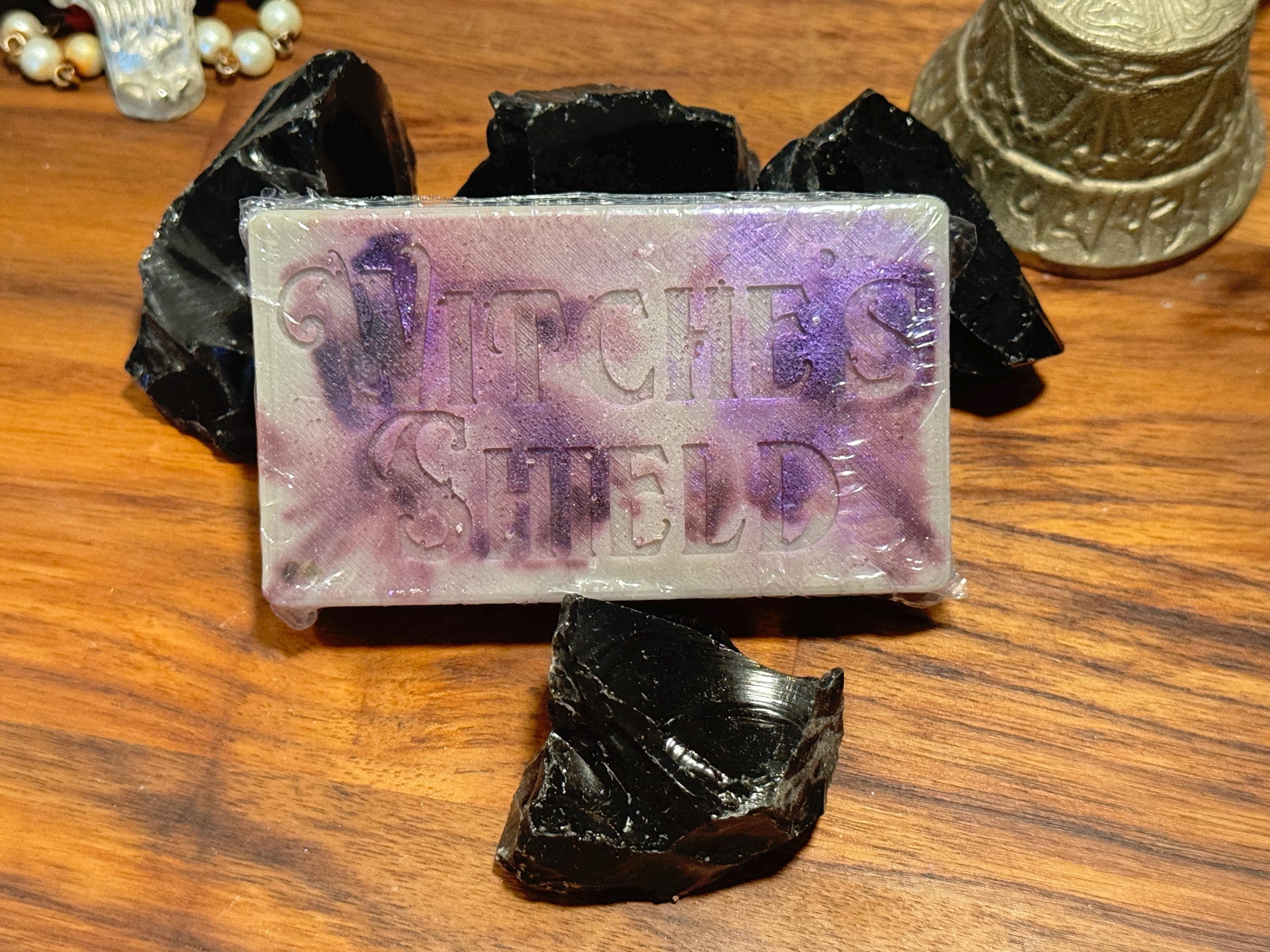 Witches Shield Spell Soap | Shirls From Spiritual Attacks | Block Negative Energies | Safe Space | Metaphysical Witchcraft Soap