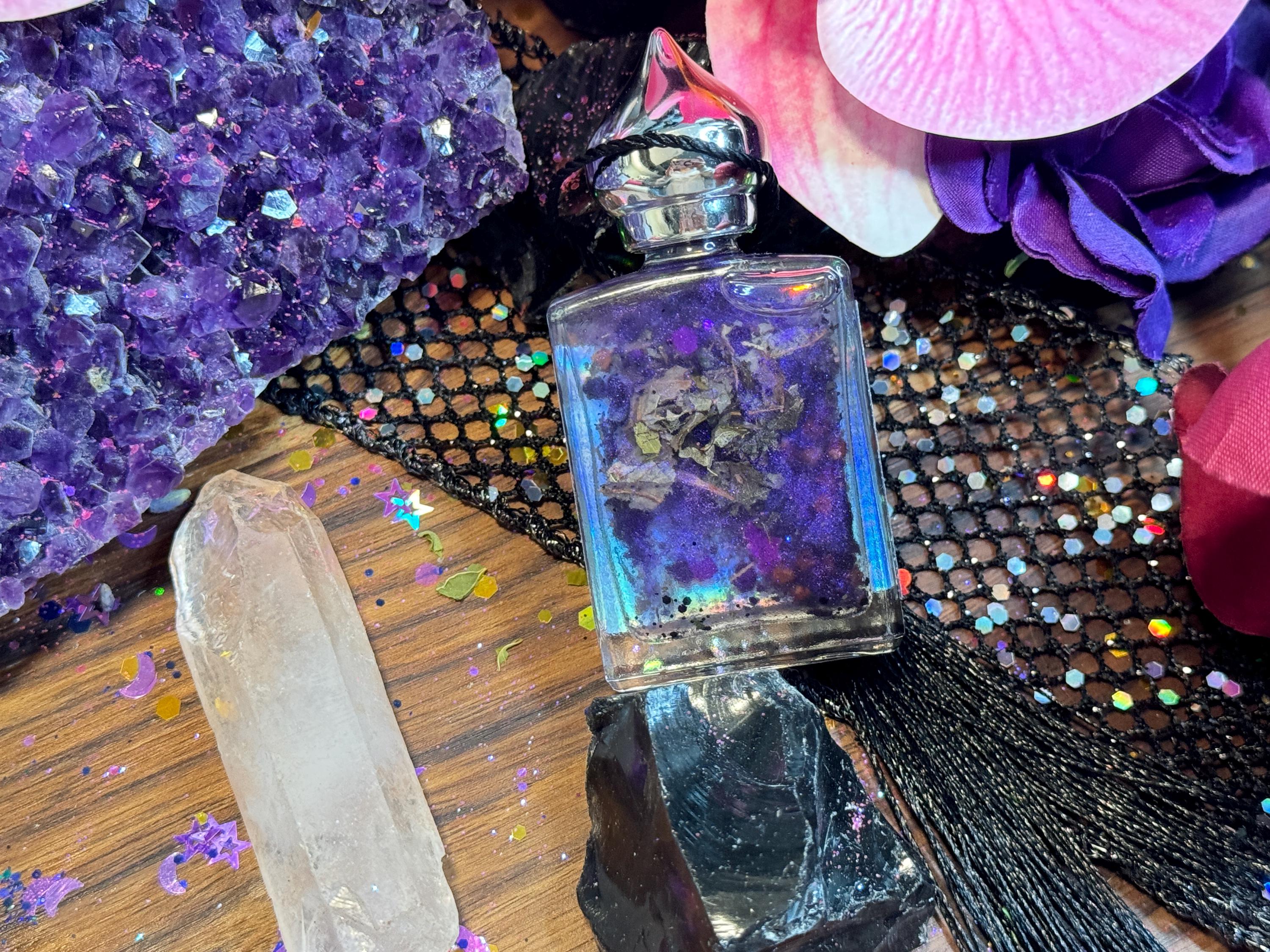 Witches Shield Oil Perfume for Rituals | Protection and Shielding with Magick Oils | Witchcraft Oil with Intentions Spell