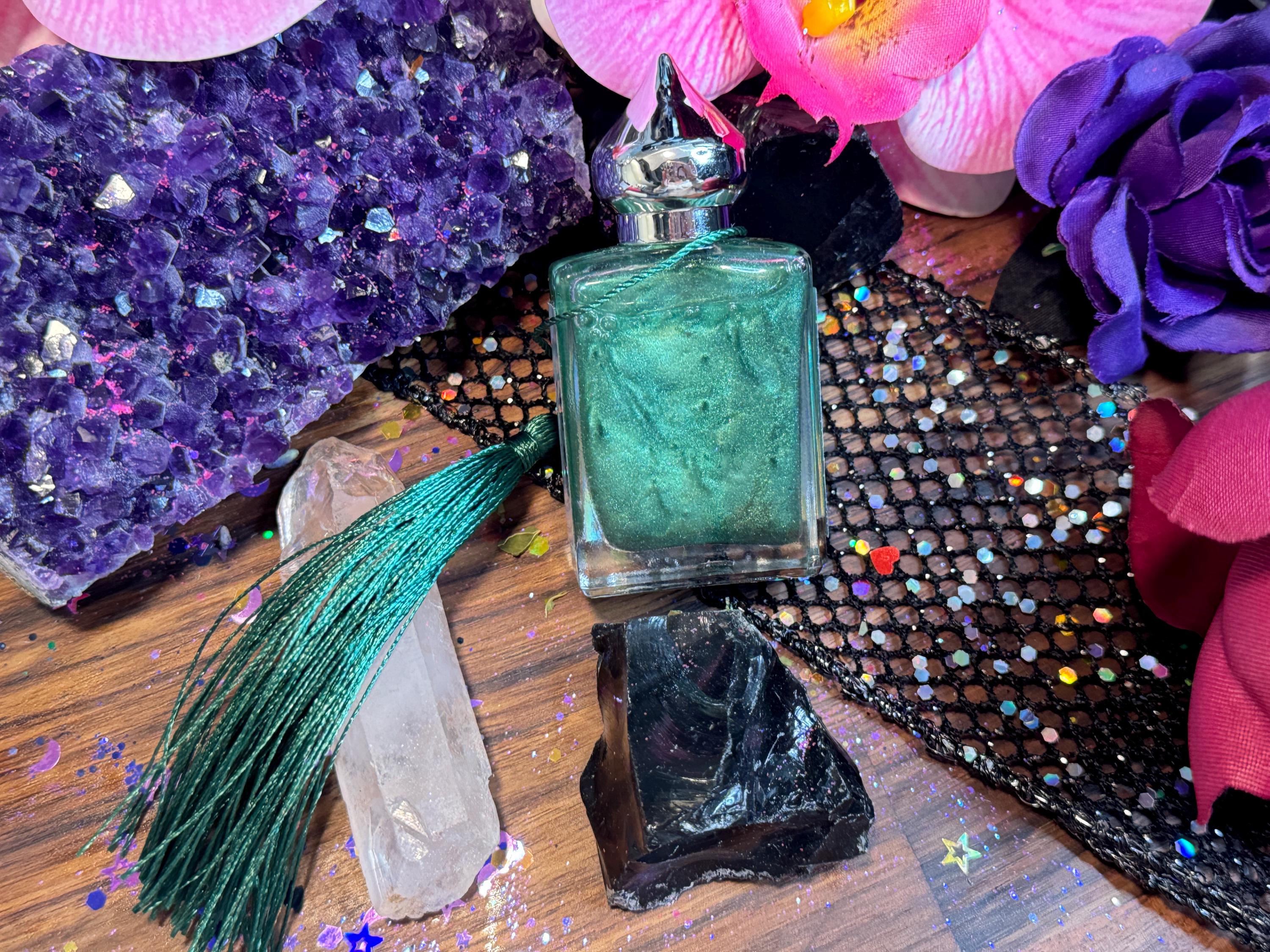 Money Drawing Oil Perfume for Rituals | Attract Wealth and Abundance with Magick Oils | Witchcraft Oil with Prosperity Intentions Spell