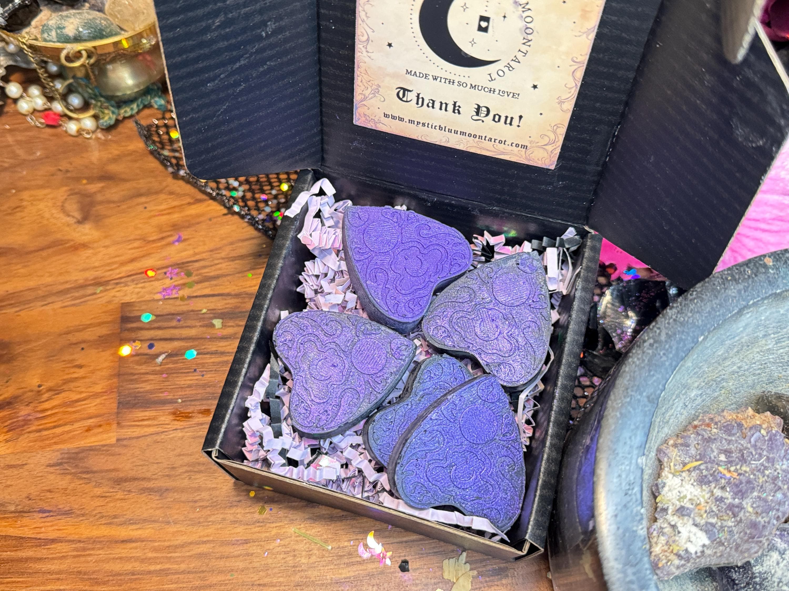 Witches Shield Wax Melts - Protects Against Negative Energy, Witchcraft Supplies, Wiccan Rituals, Pagan Decor, Witching Hour Jasmine Scent